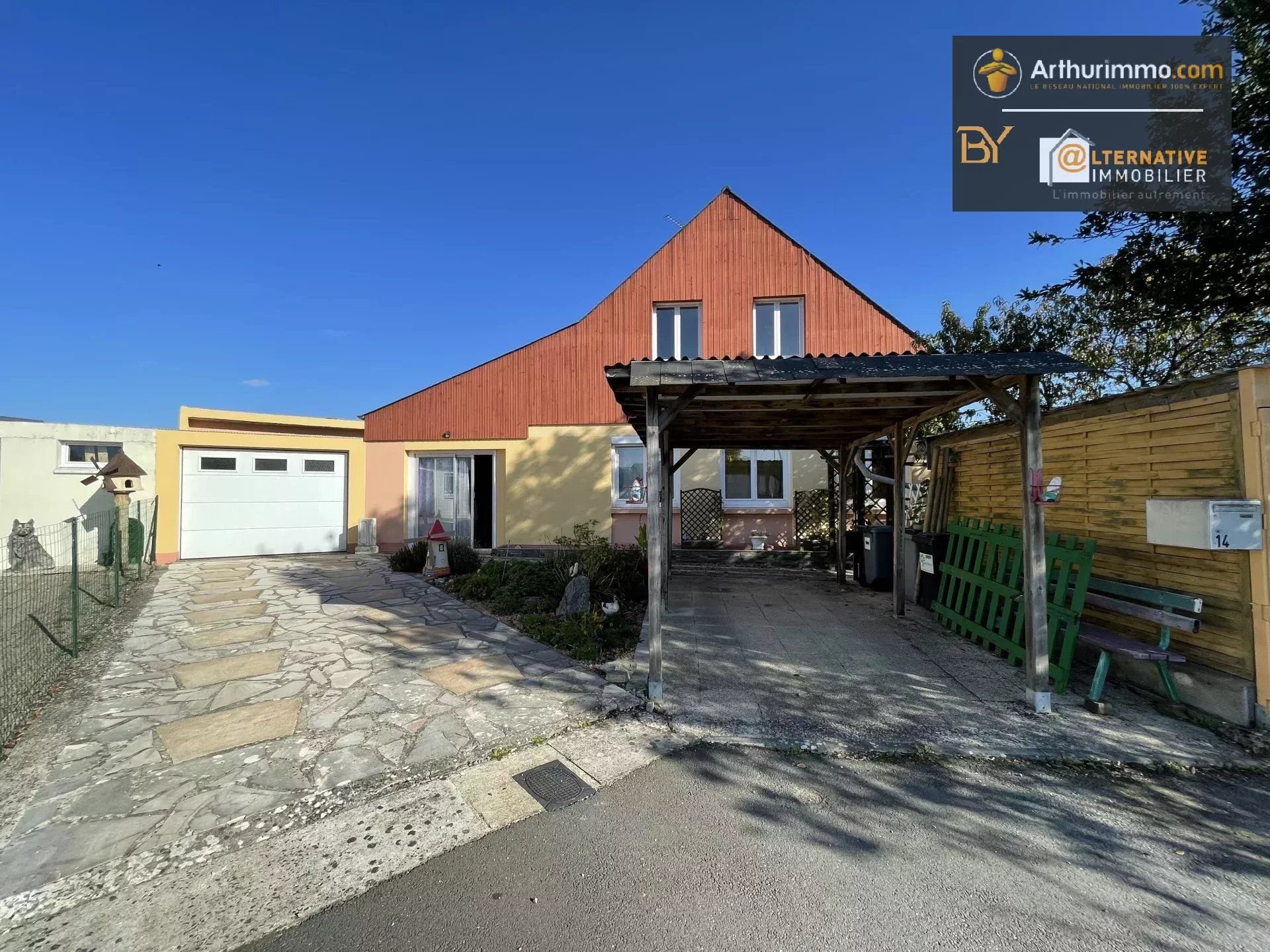 Maison avec jardin