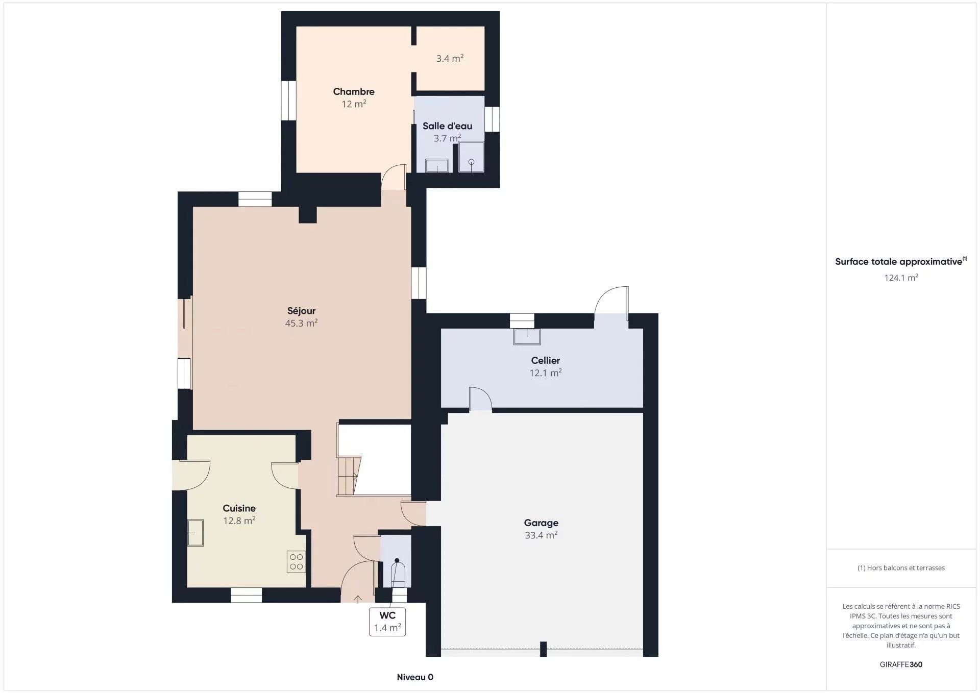 Maison familiale de 131 m2– Quartier recherché à Pertuis – proximité établissements scolaires