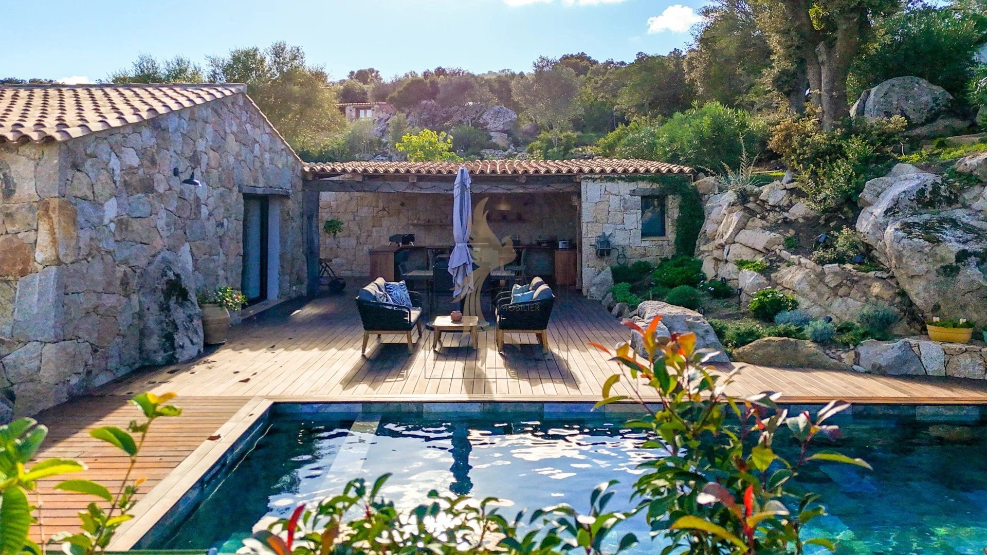 Magnifique bergerie en pierre à Sotta