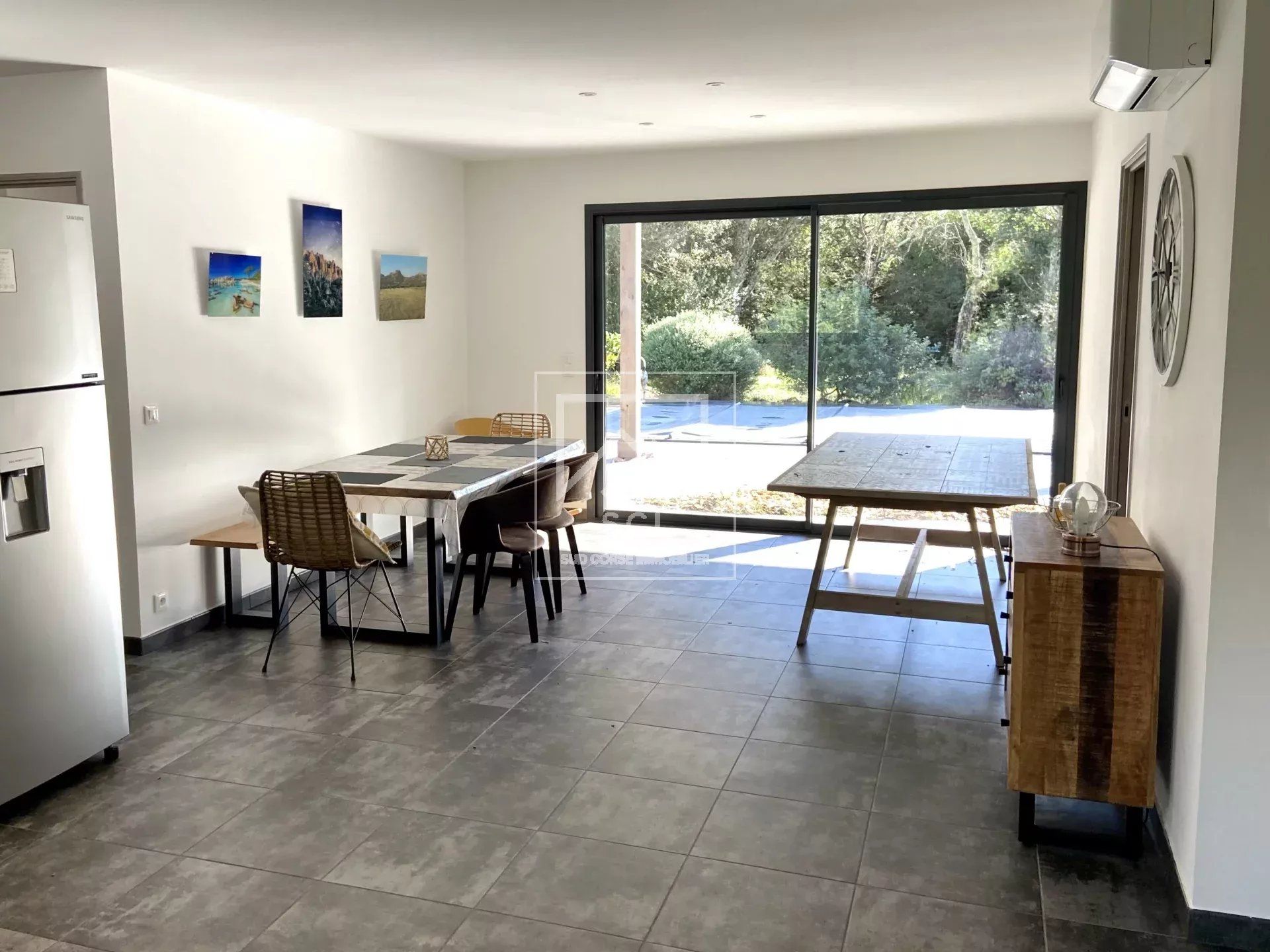 Maison 3/4 pièces, 2 chambres, piscine, Sotta
