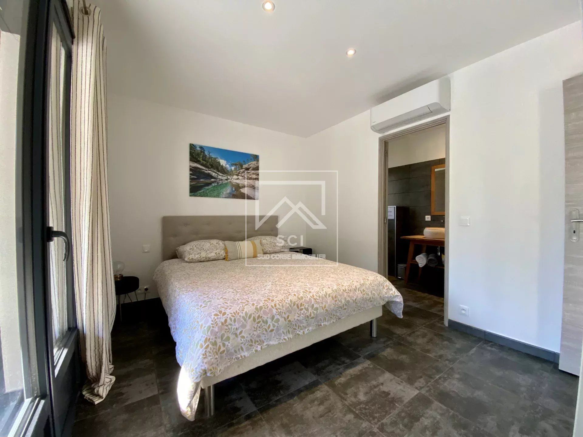 Maison 3/4 pièces, 2 chambres, piscine, Sotta