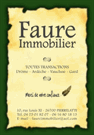 Logo FAURE IMMOBILIER