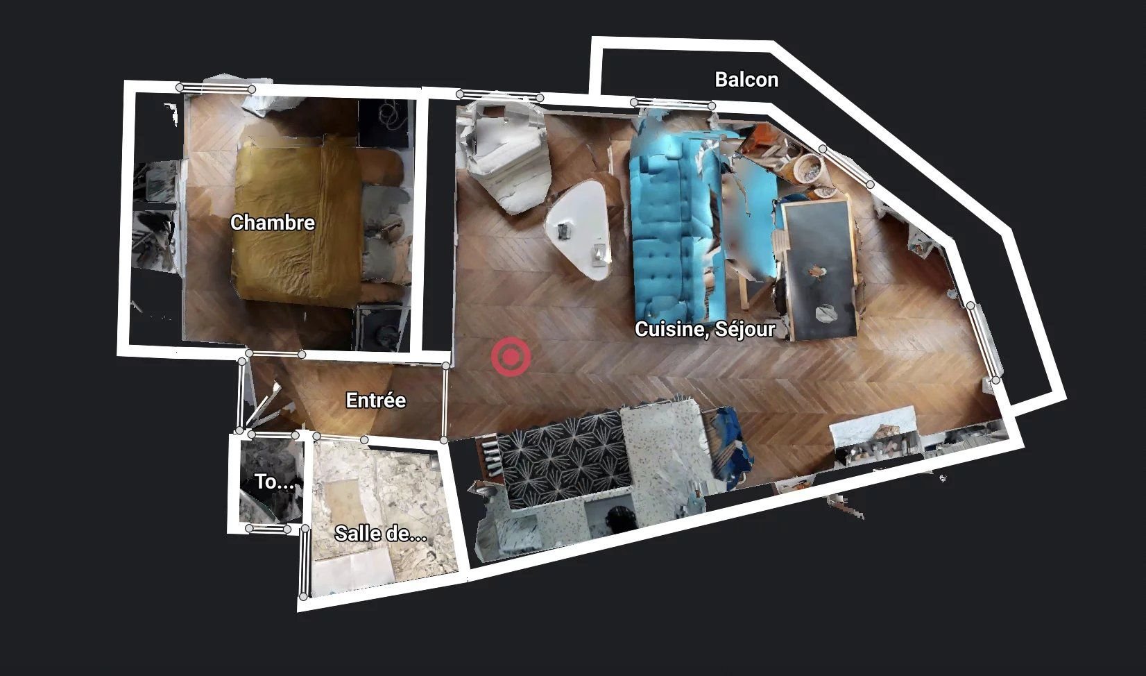 Magnifique appartement d’angle