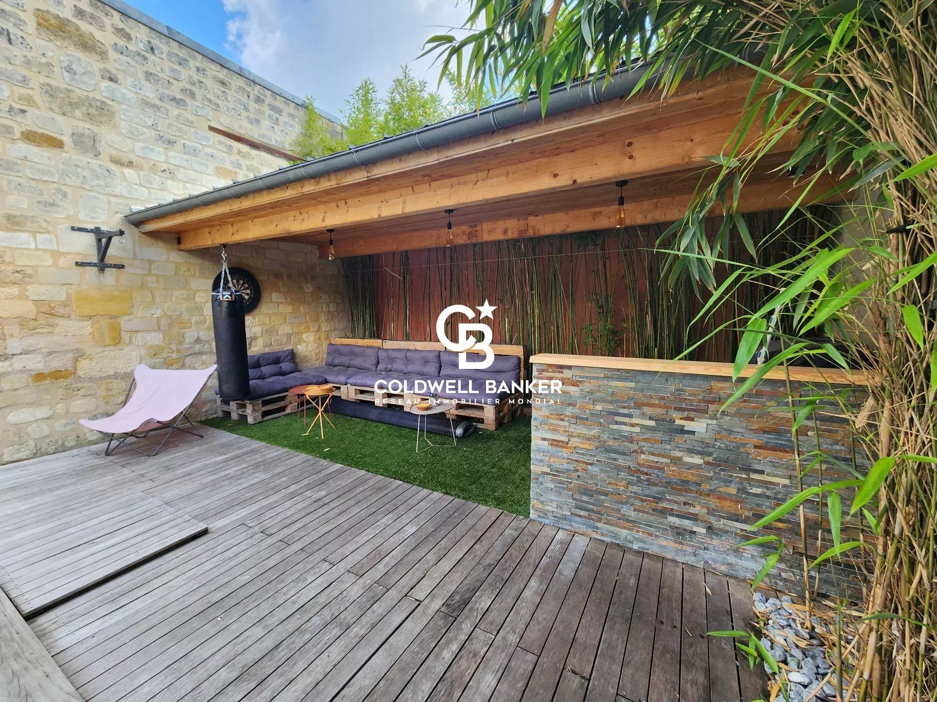 Échoppe de charme avec jardin, piscine Le Bouscat centre