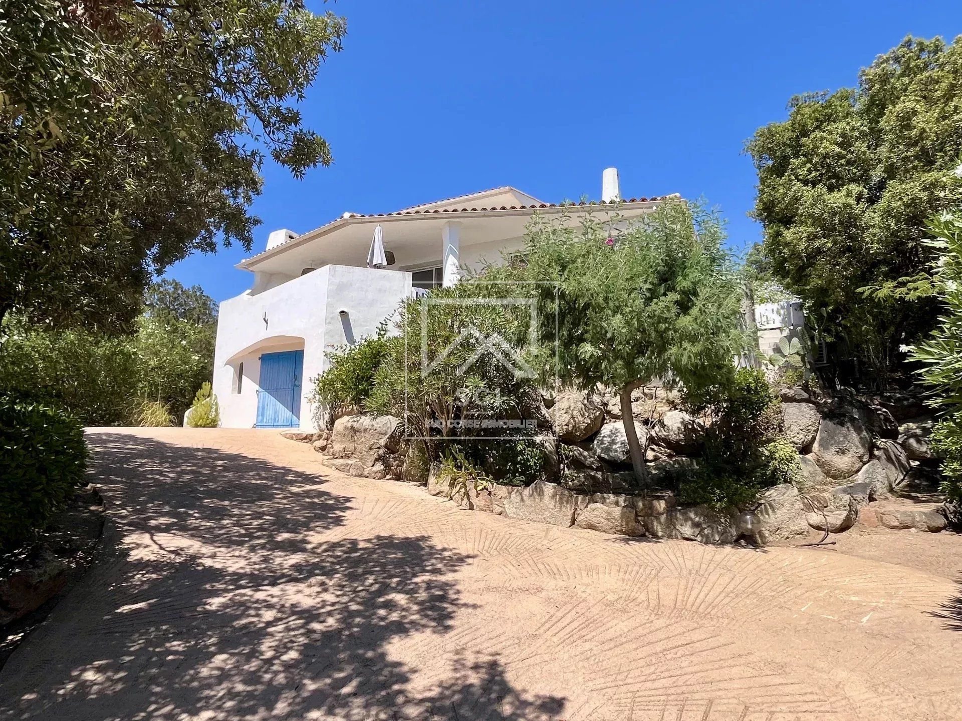 Villa 4 chambres, vue mer, plage à pied, Santa Giulia
