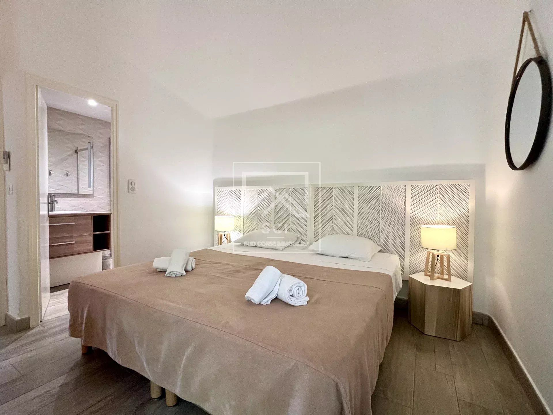Villa 4 chambres, vue mer, plage à pied, Santa Giulia