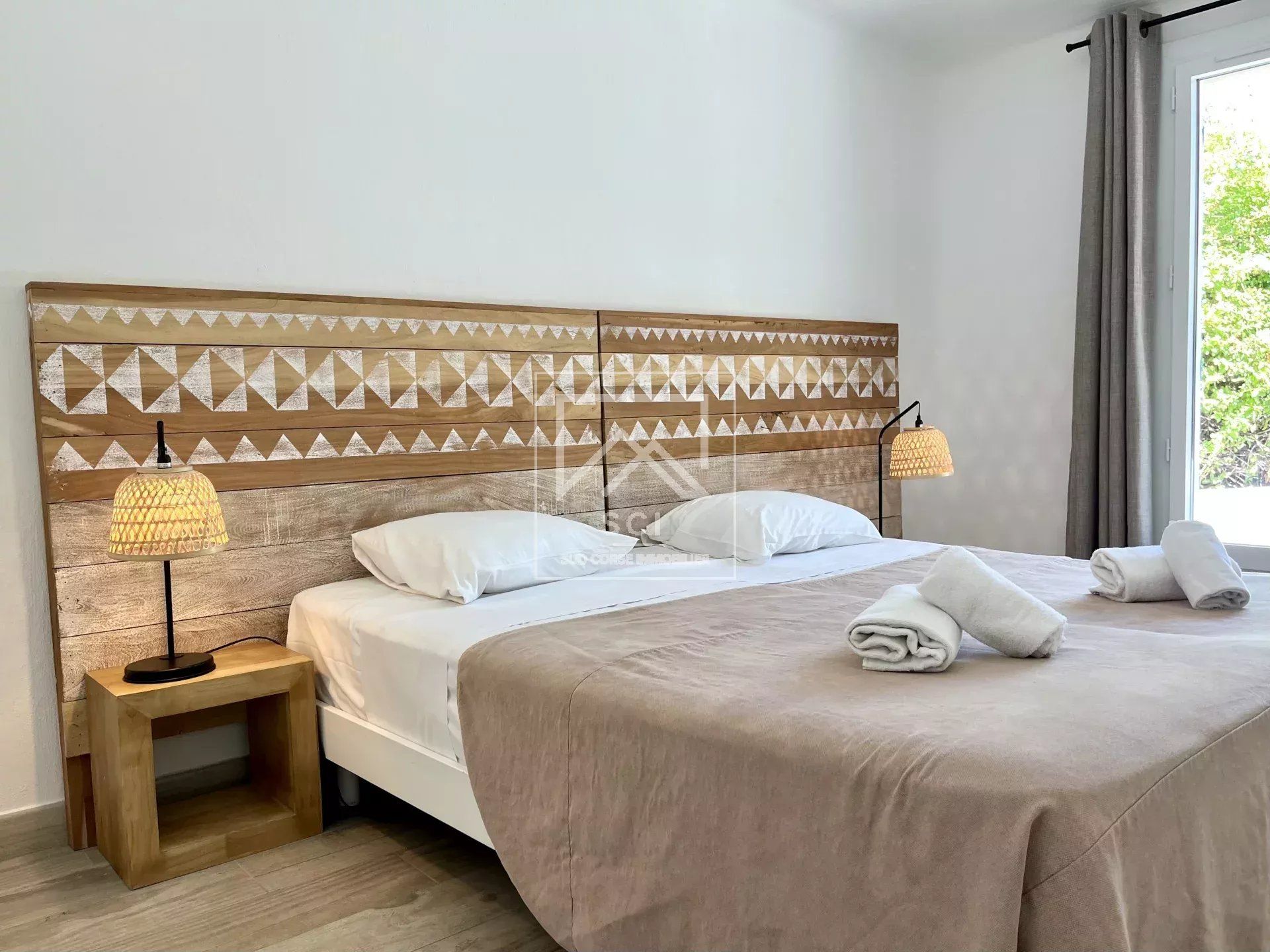 Villa 4 chambres, vue mer, plage à pied, Santa Giulia