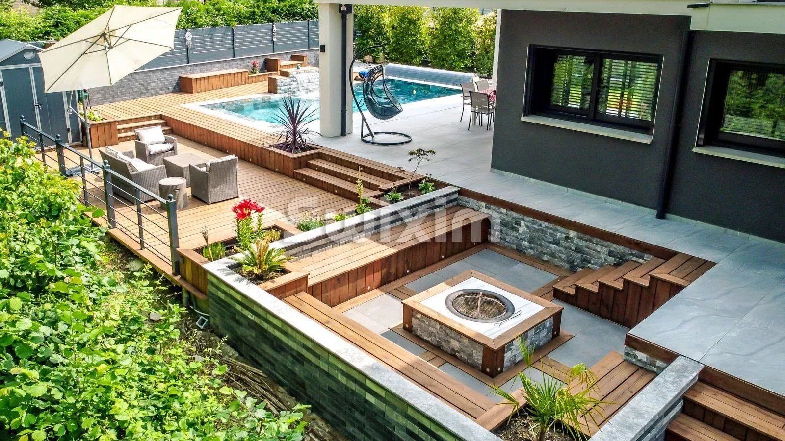 Propriété d’exception à Sciez – Luxe, nature et technologies de pointe