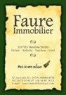 Logo FAURE IMMOBILIER