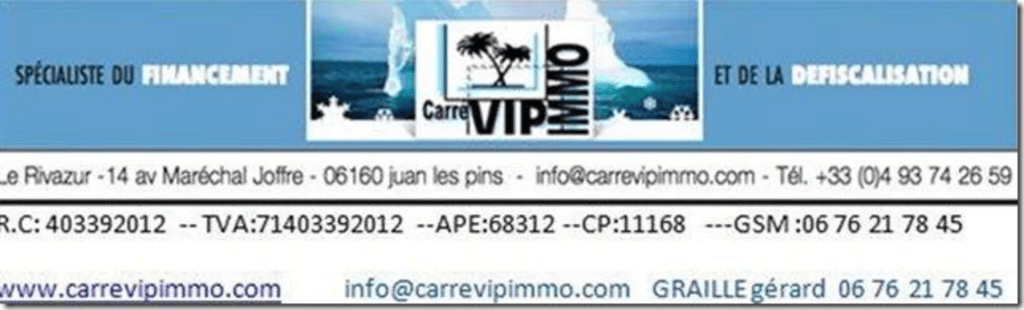 Logo Carré Vip Immo