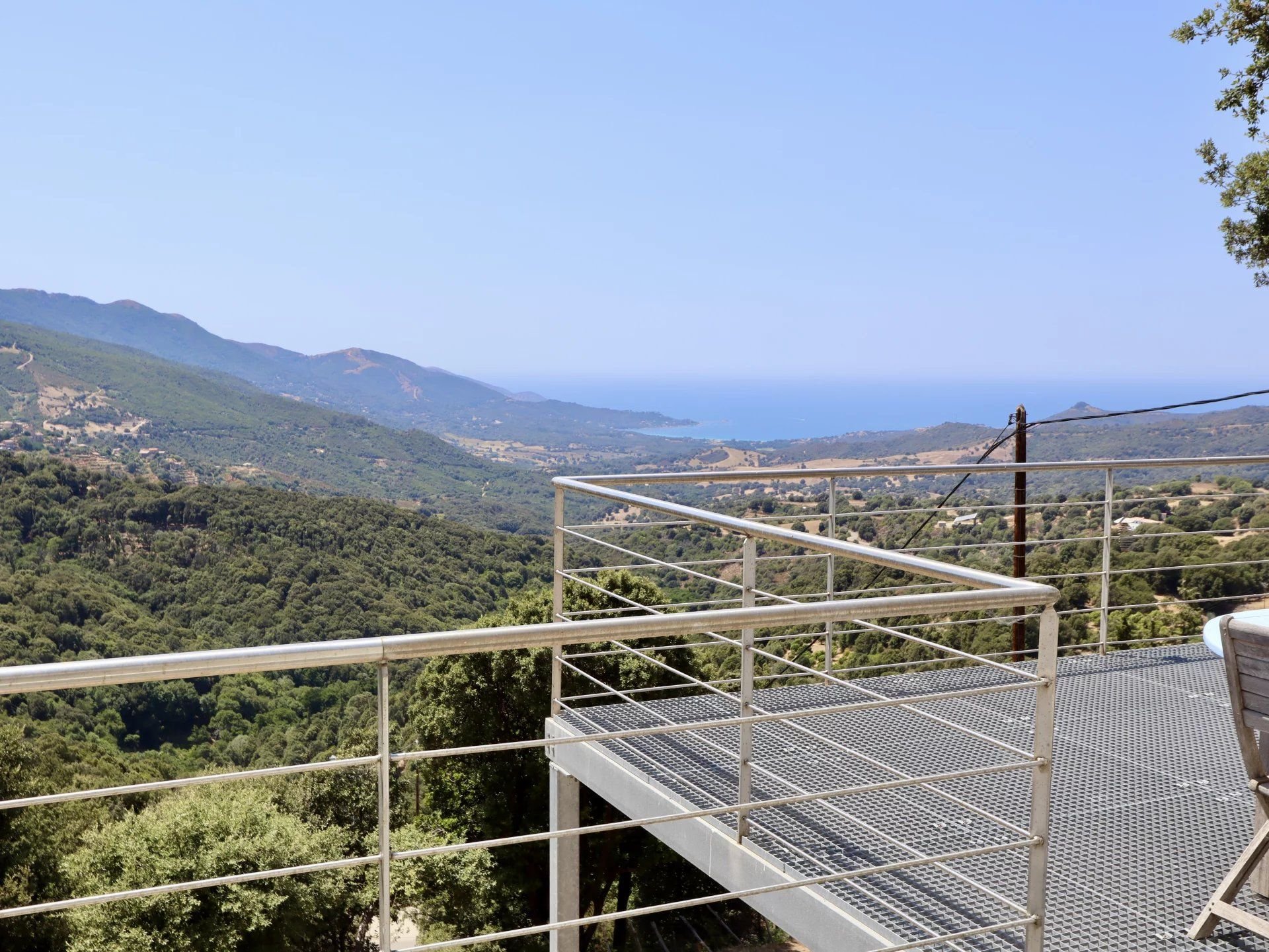 Villa Sari d'Orcino vue mer