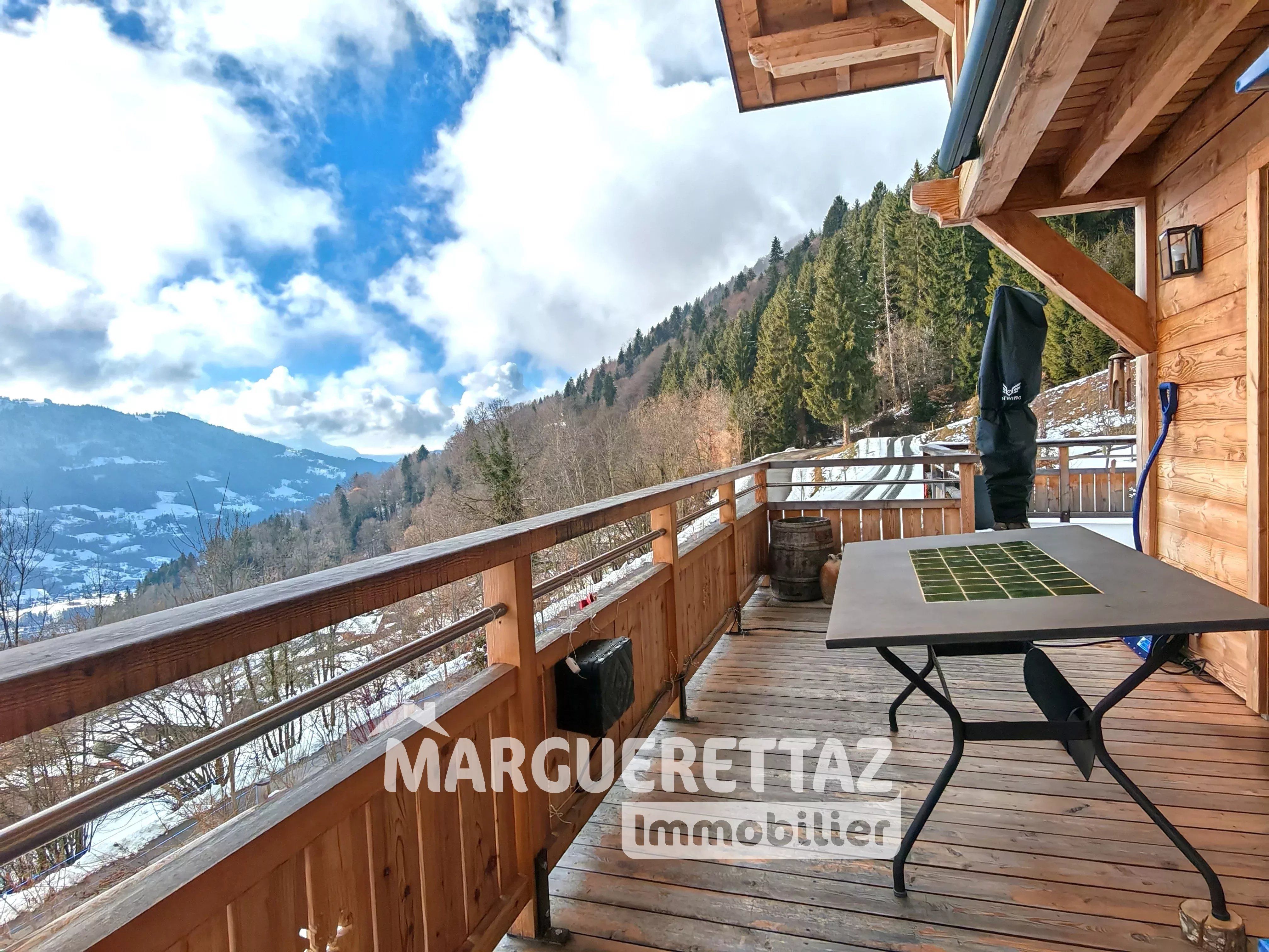 Chalet 4 pièces avec vue panoramique à Verchaix