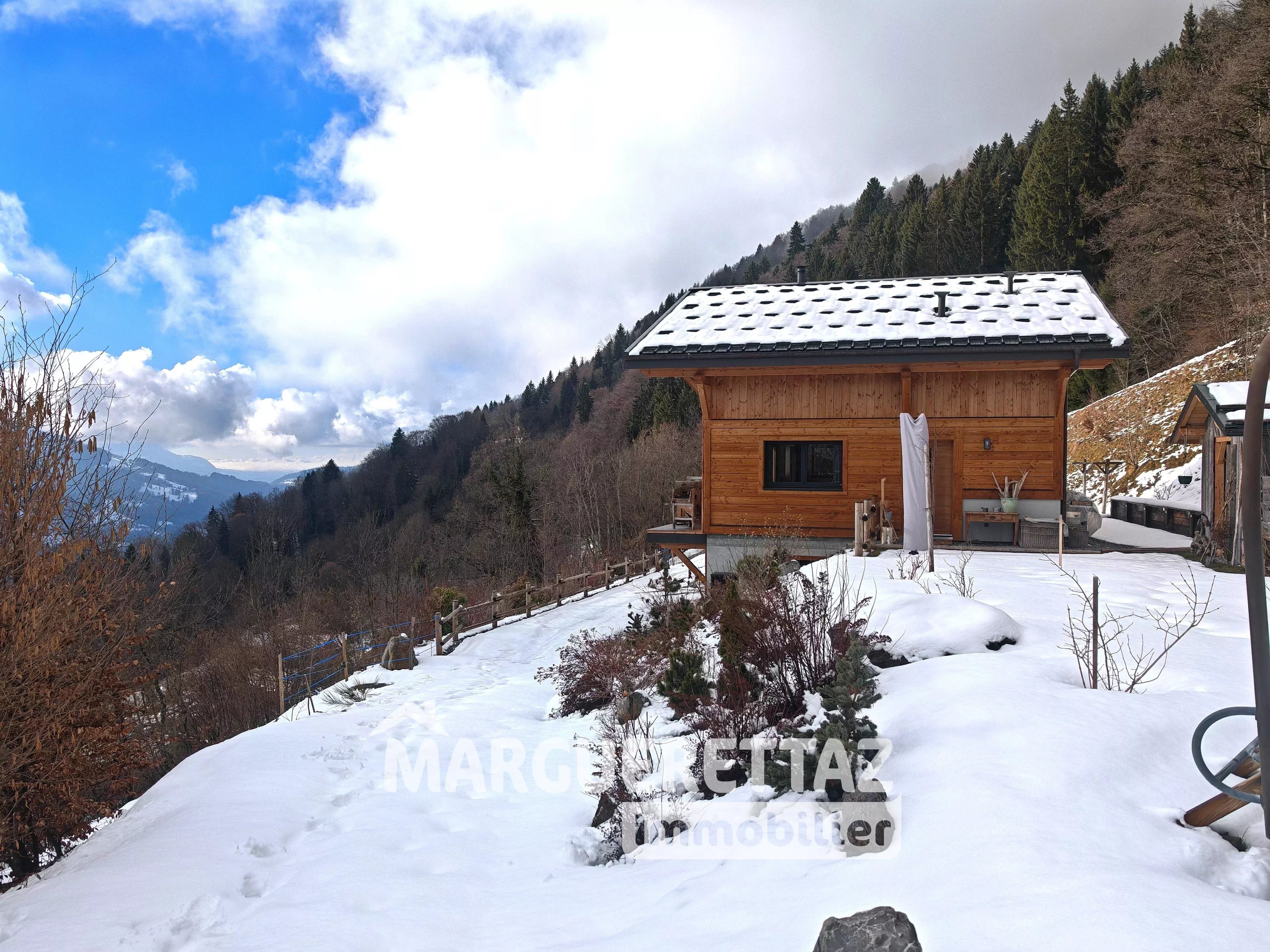 Chalet 4 pièces avec vue panoramique à Verchaix