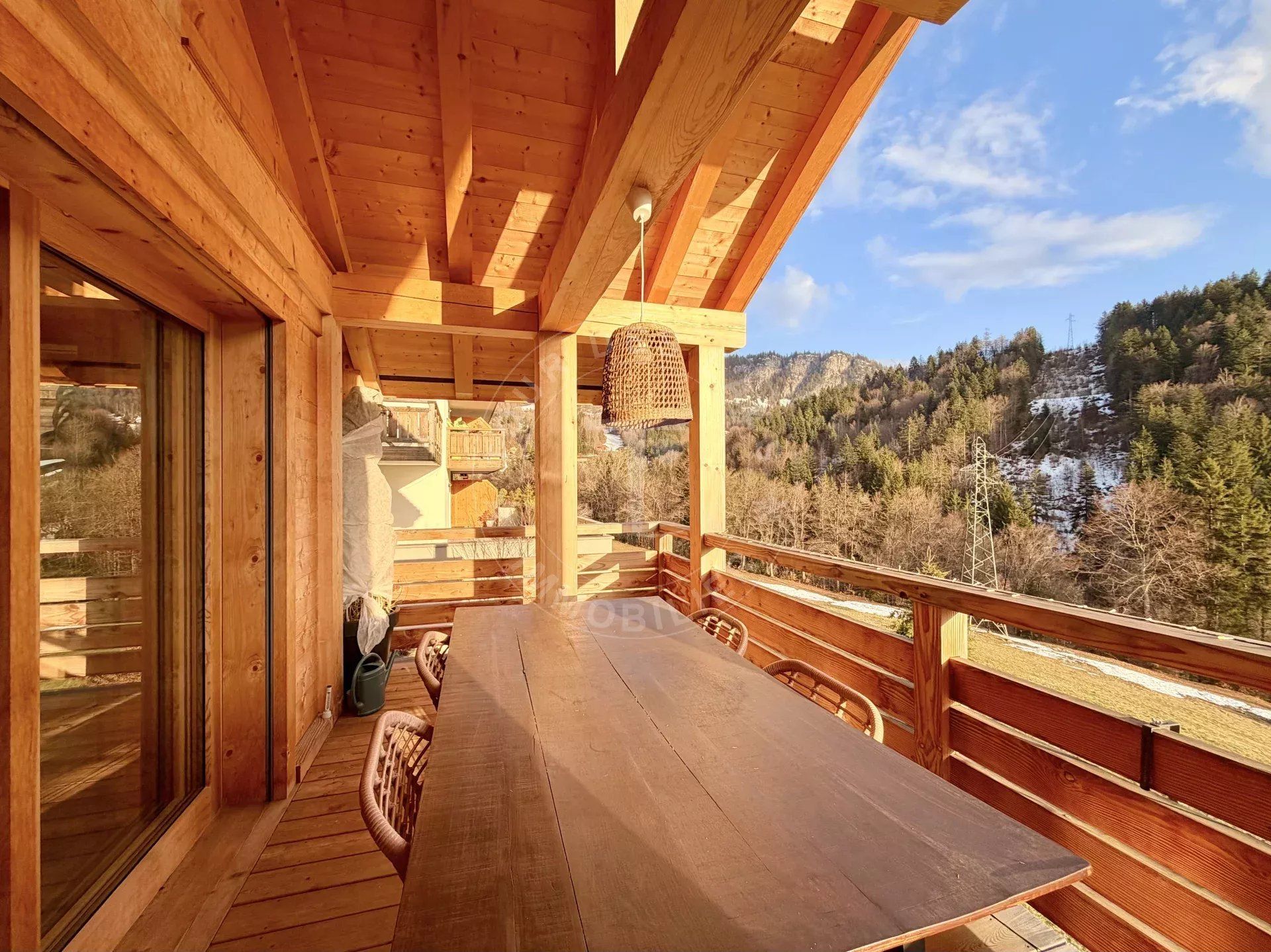 St Jean de Sixt - Chalet de 2022 plein centre de 3 chambres – au calme