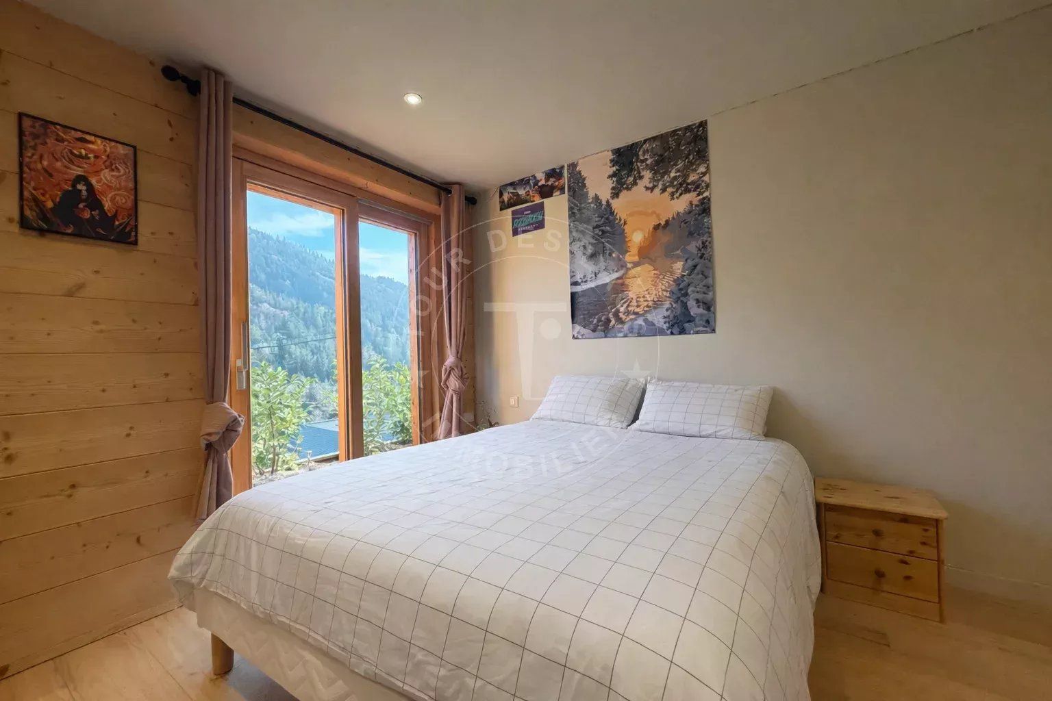 St Jean de Sixt - Chalet de 2022 plein centre de 3 chambres – au calme