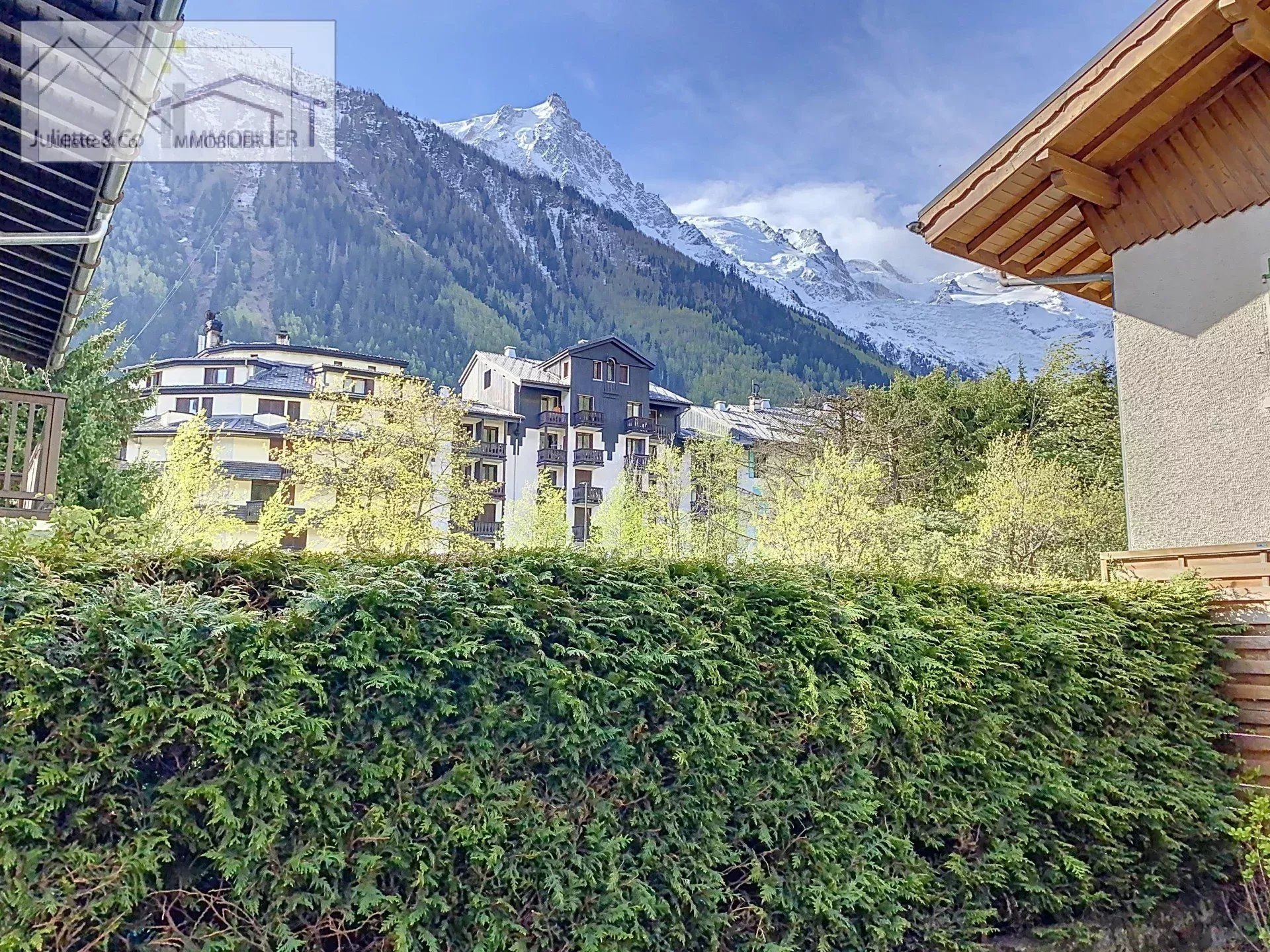 Chamonix f5 avec jardin hyper centre