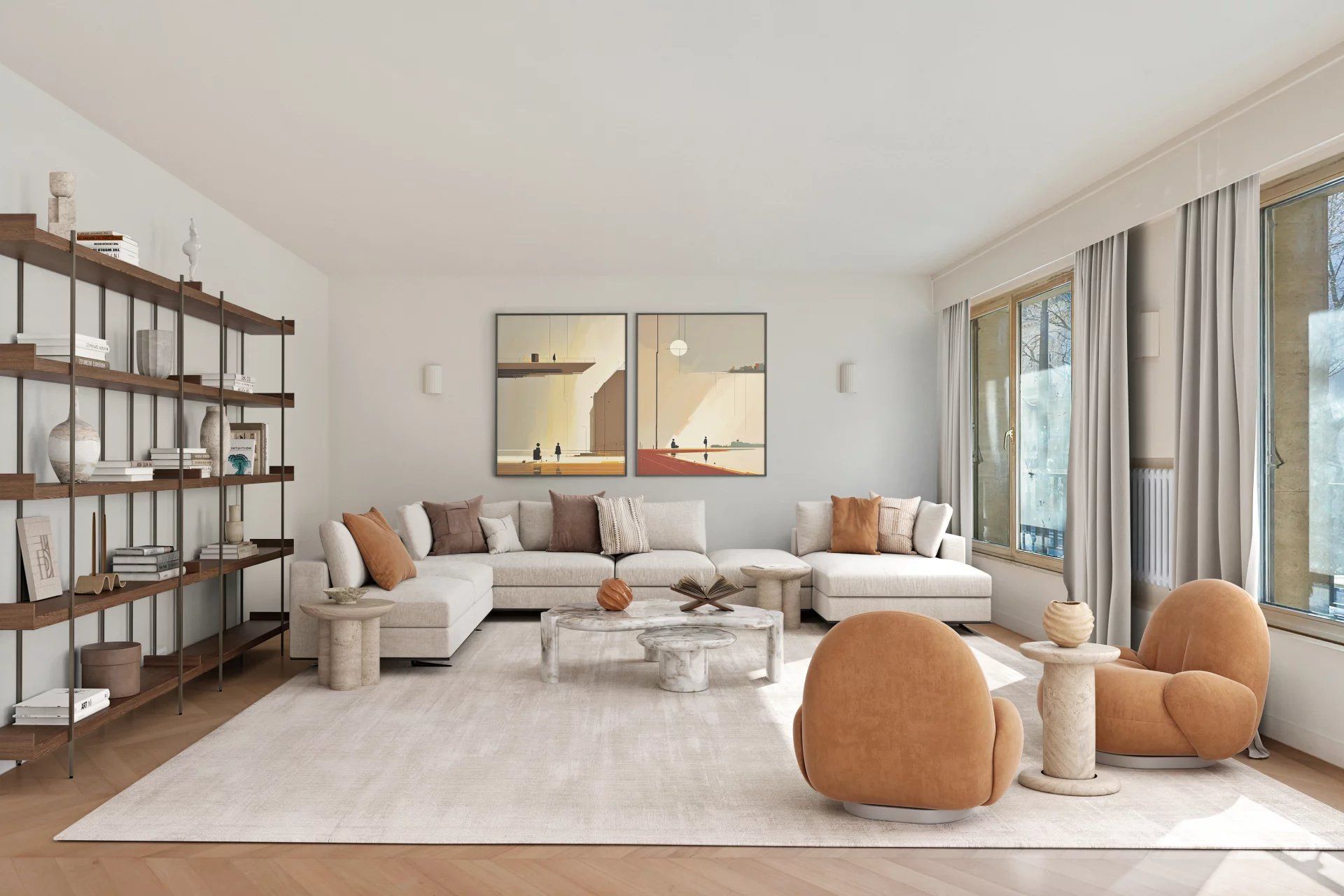 APPARTEMENT 5 PIÈCES - RÉNOVÉ PAR ARCHITECTE