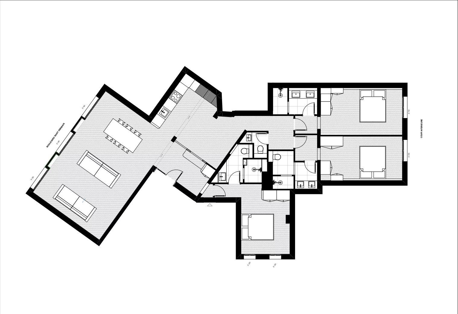 APPARTEMENT 5 PIÈCES - RÉNOVÉ PAR ARCHITECTE