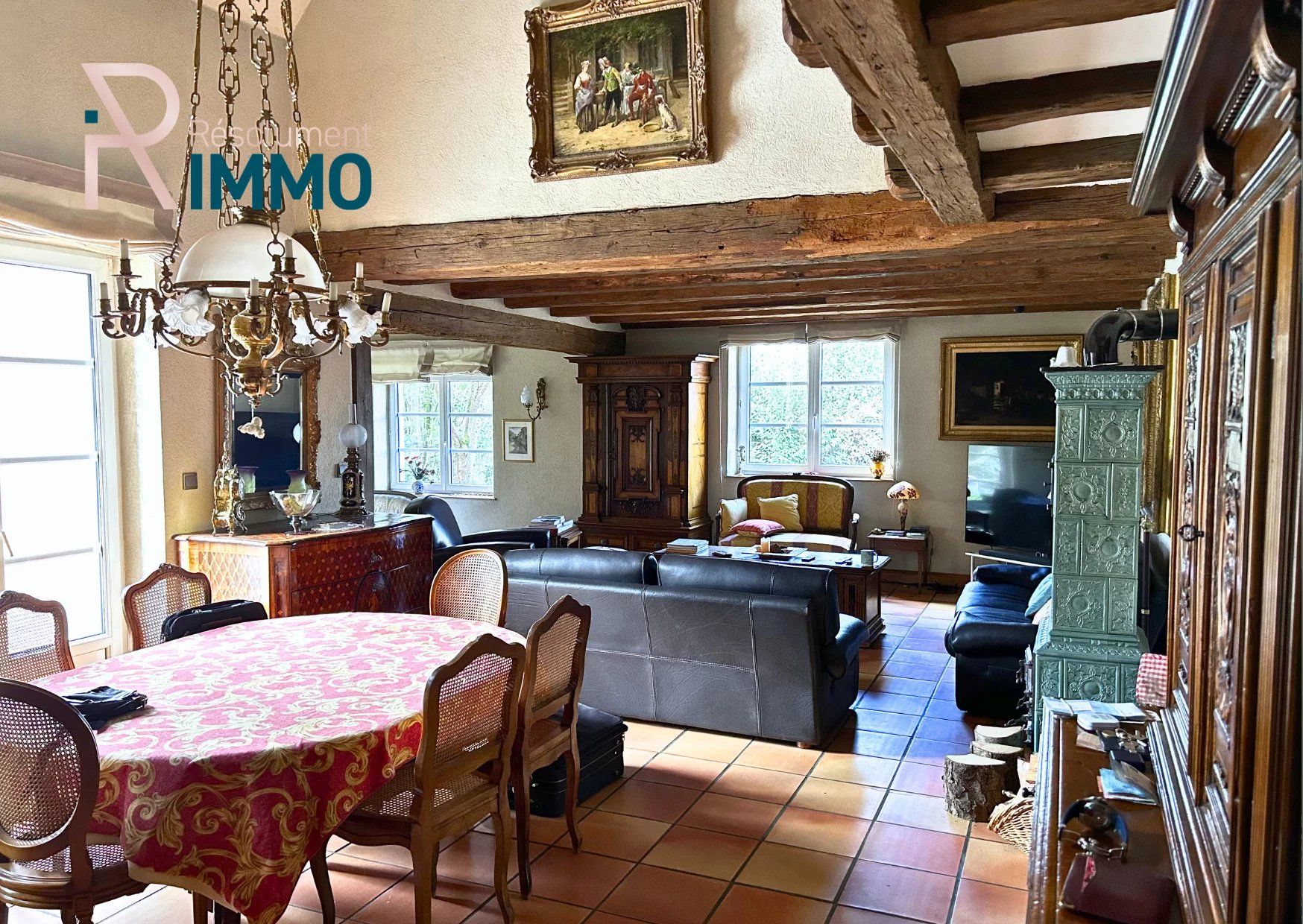 MARCKOLSHEIM : Élégante villa de charme avec piscine dans un écrin de verdure !