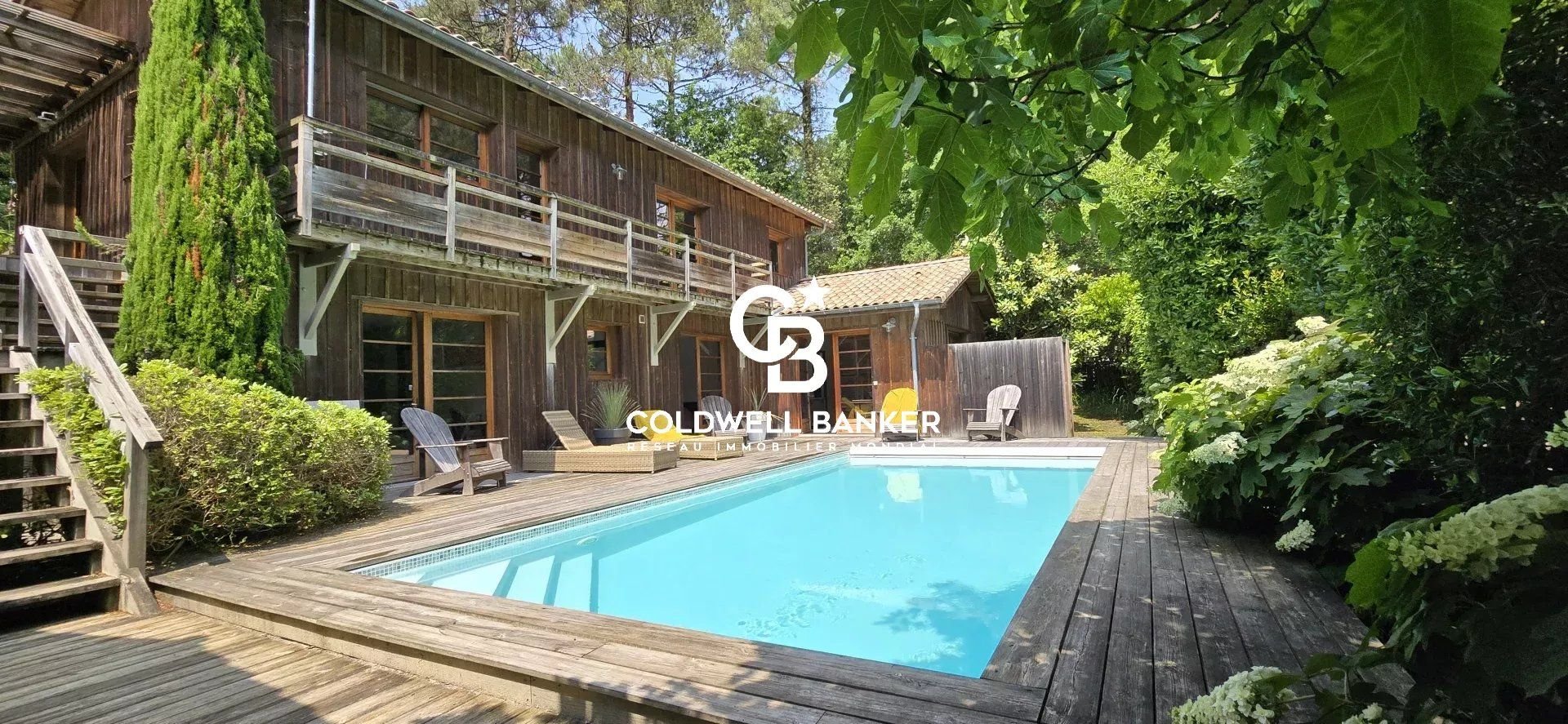 BISCARROSSE - GOLF et LAC - Propriété d’Exception avec Piscine et Dépendance