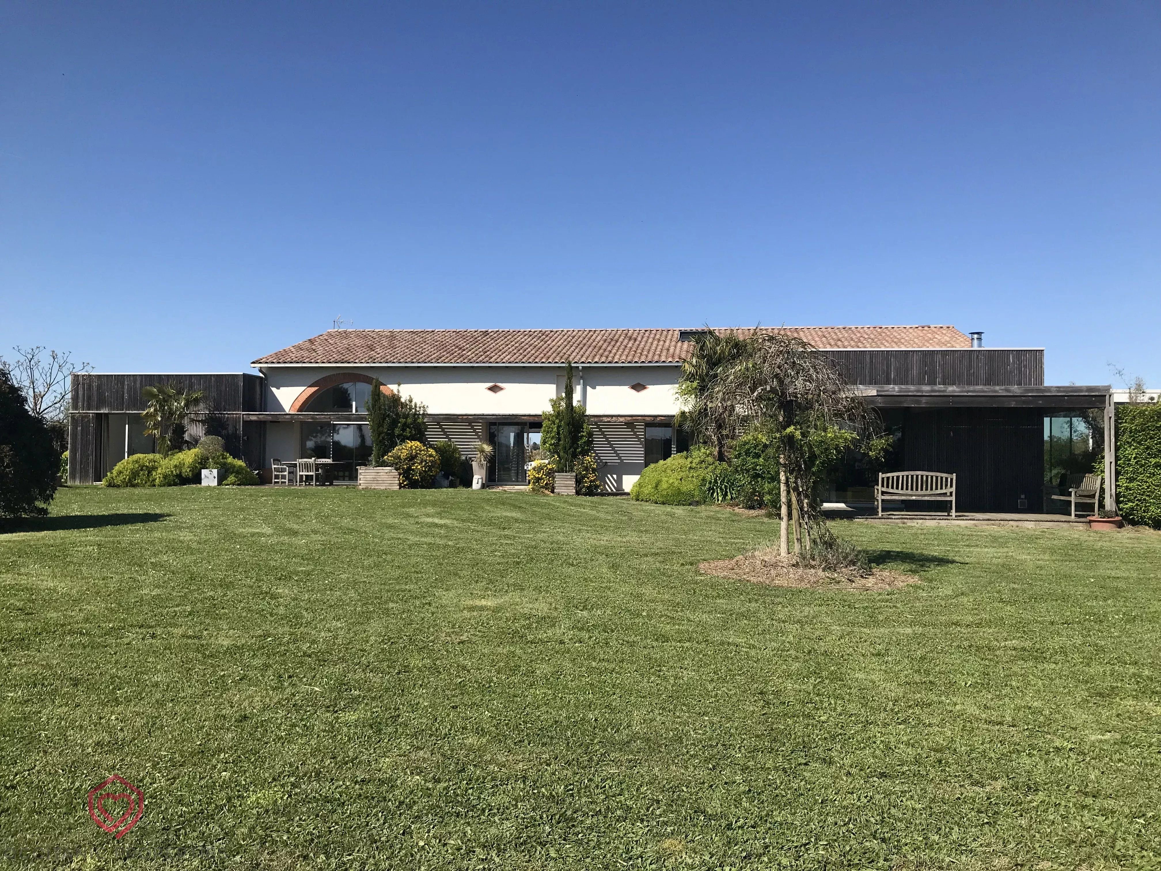 Magnifique Maison d'architecte avec vue panoramique et jardin paysagé à 25 min de TOULOUSE
