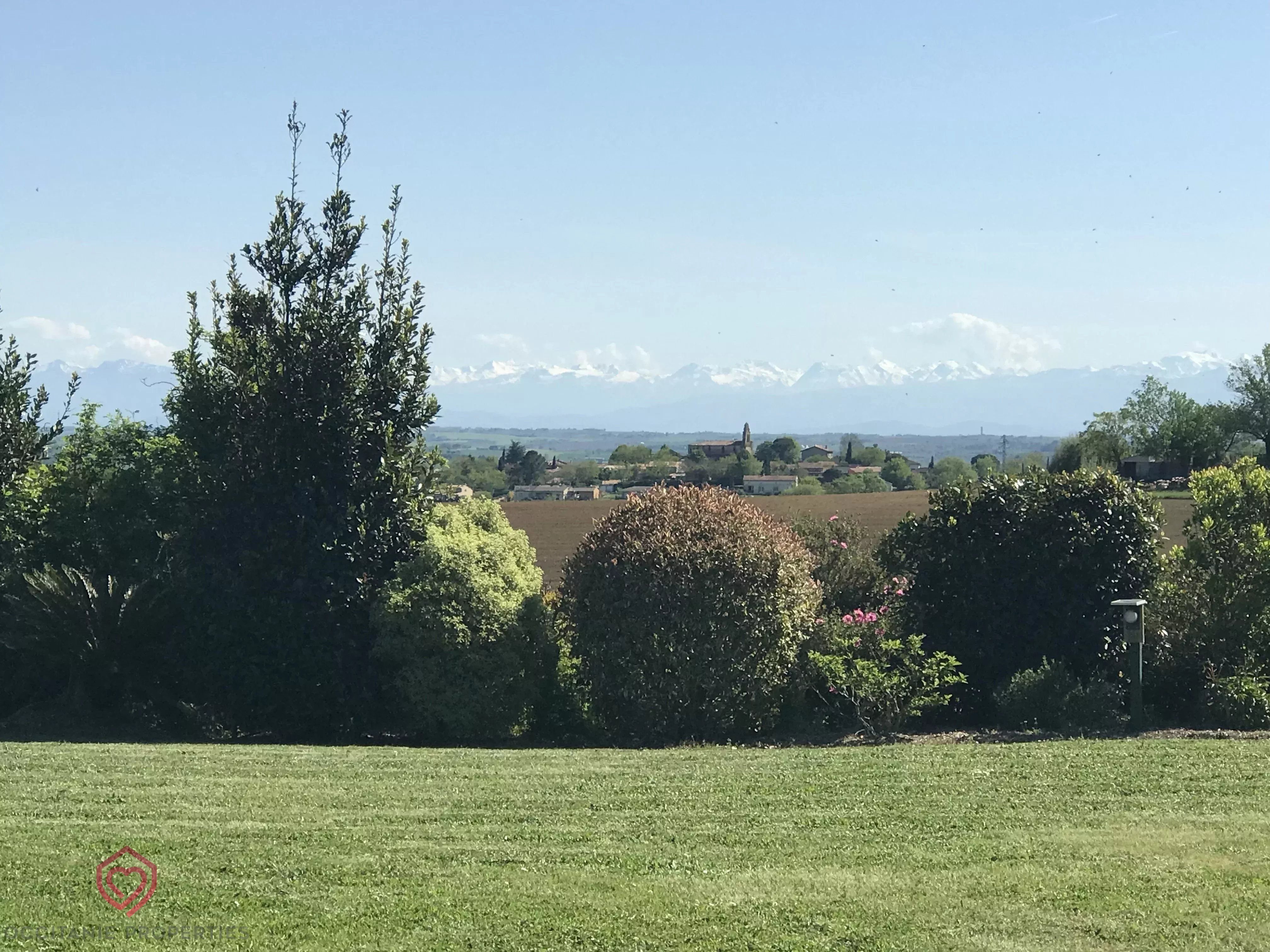 Magnifique Maison d'architecte avec vue panoramique et jardin paysagé à 25 min de TOULOUSE