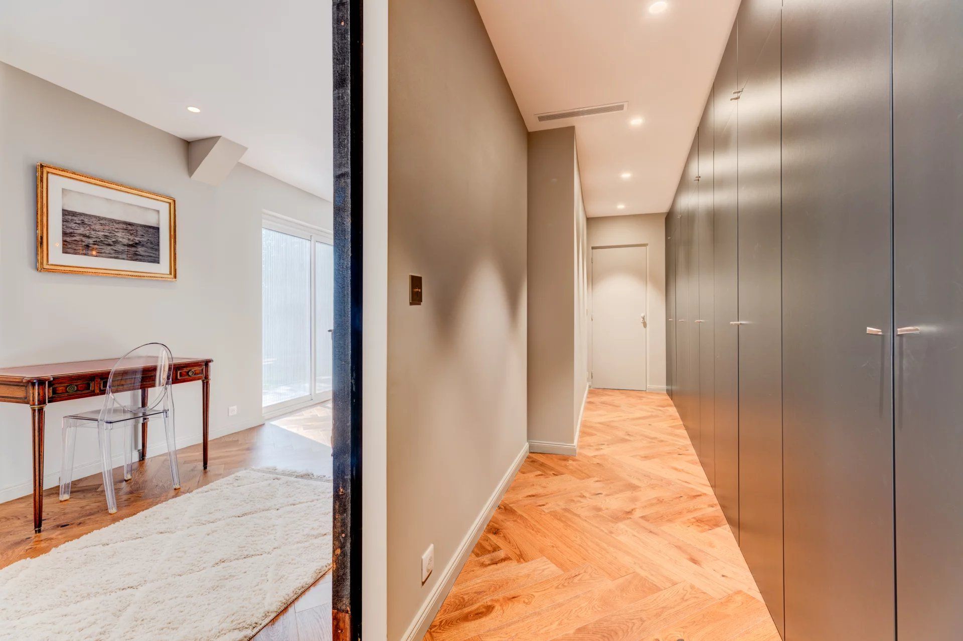 NICE/SAINT PIERRE DE FERIC/VILLA ART DECO RENOVEE/PISCINE/VUE MER/ GARAGE