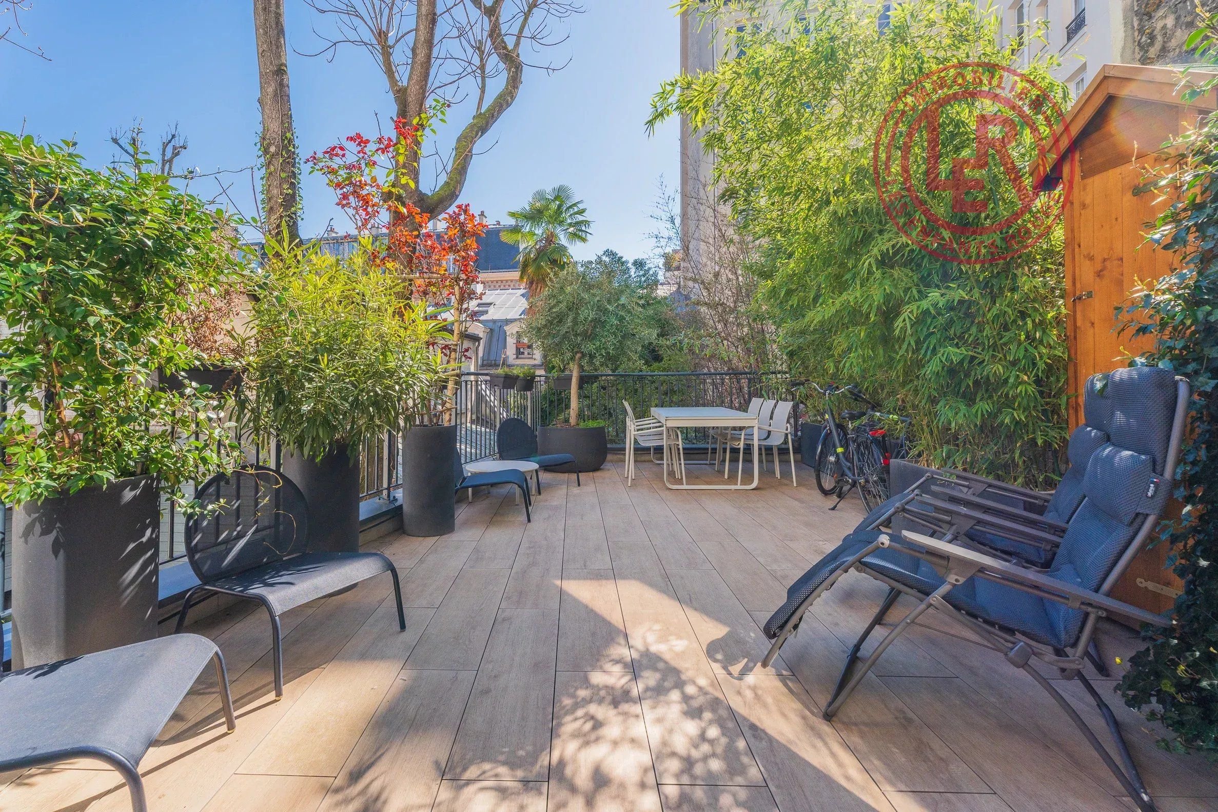 Paris - 5ème - Mouffetard - rue du Pot-de-Fer- Terrasse de 34 m2