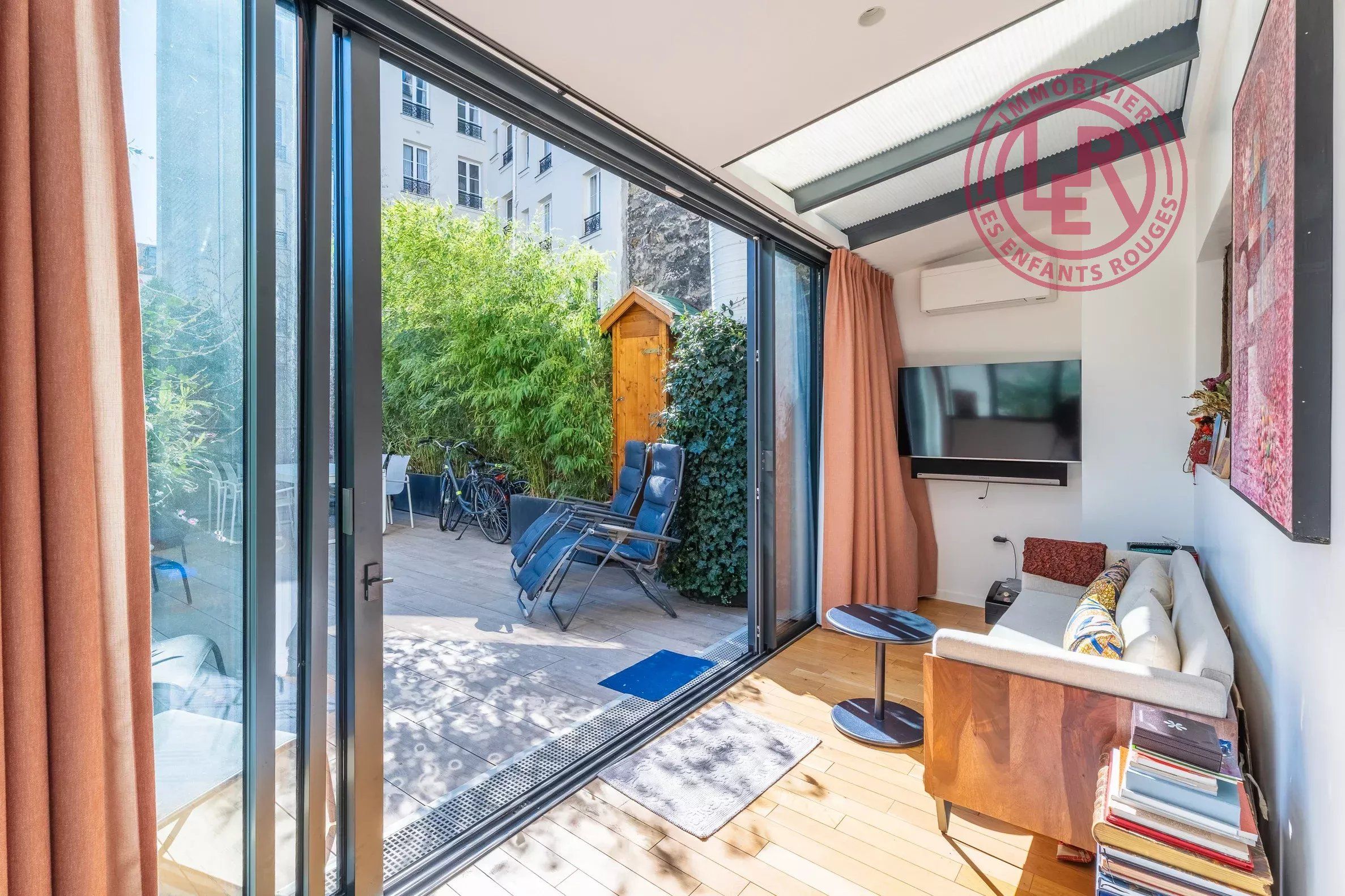 Paris - 5ème - Mouffetard - rue du Pot-de-Fer- Terrasse de 34 m2