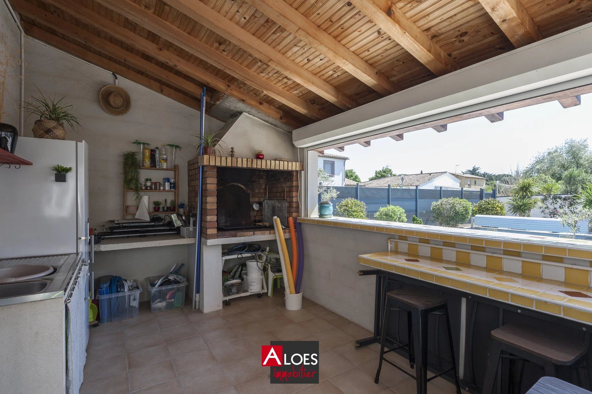 Maison Aigues-Mortes de plain-pied 4 pièces avec piscine