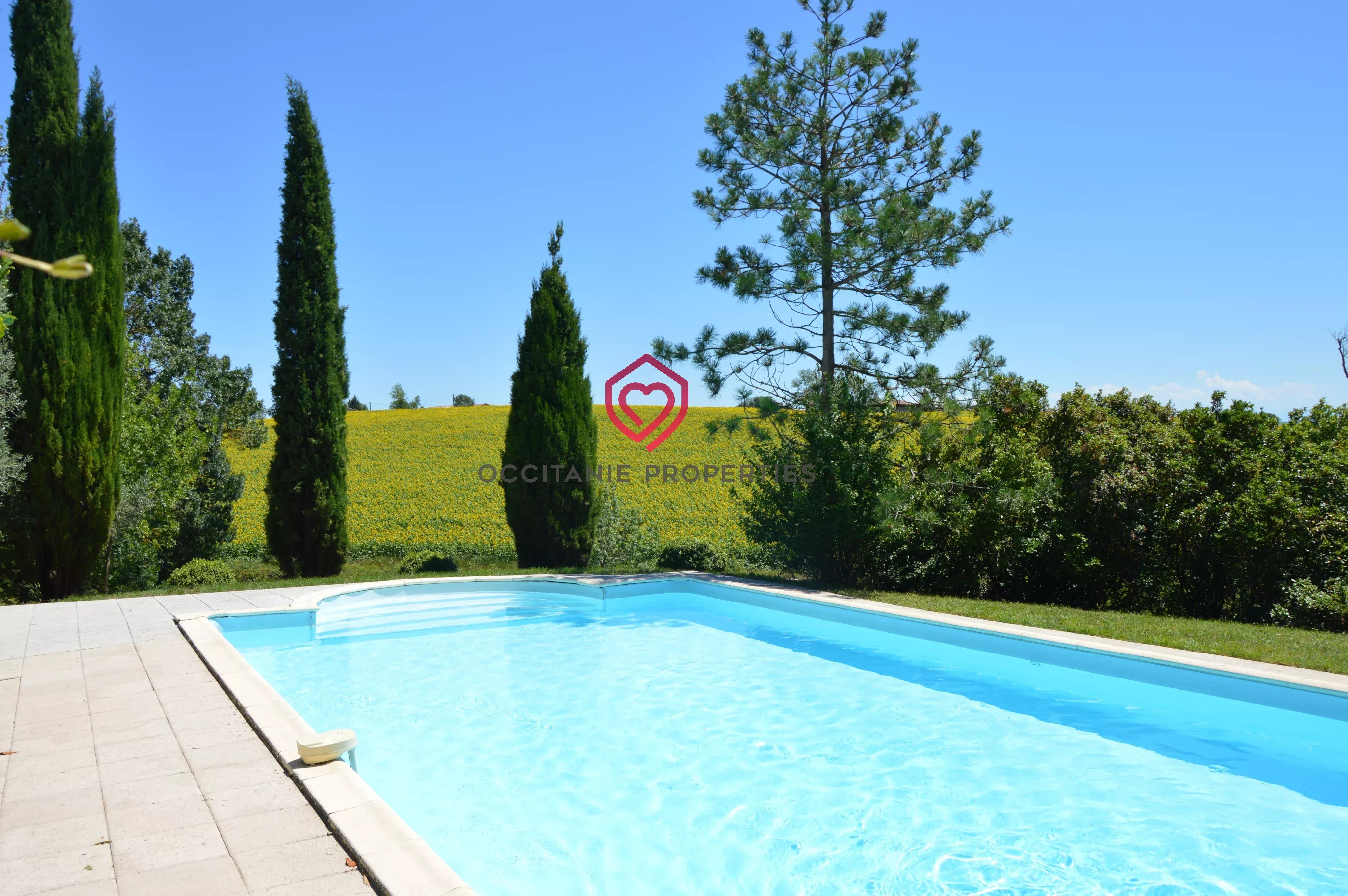 Grande Demeure de campagne sur parc 1.4ha: maison et 3 logements, grand potentiel, 12 min Castelnaudary/Revel
