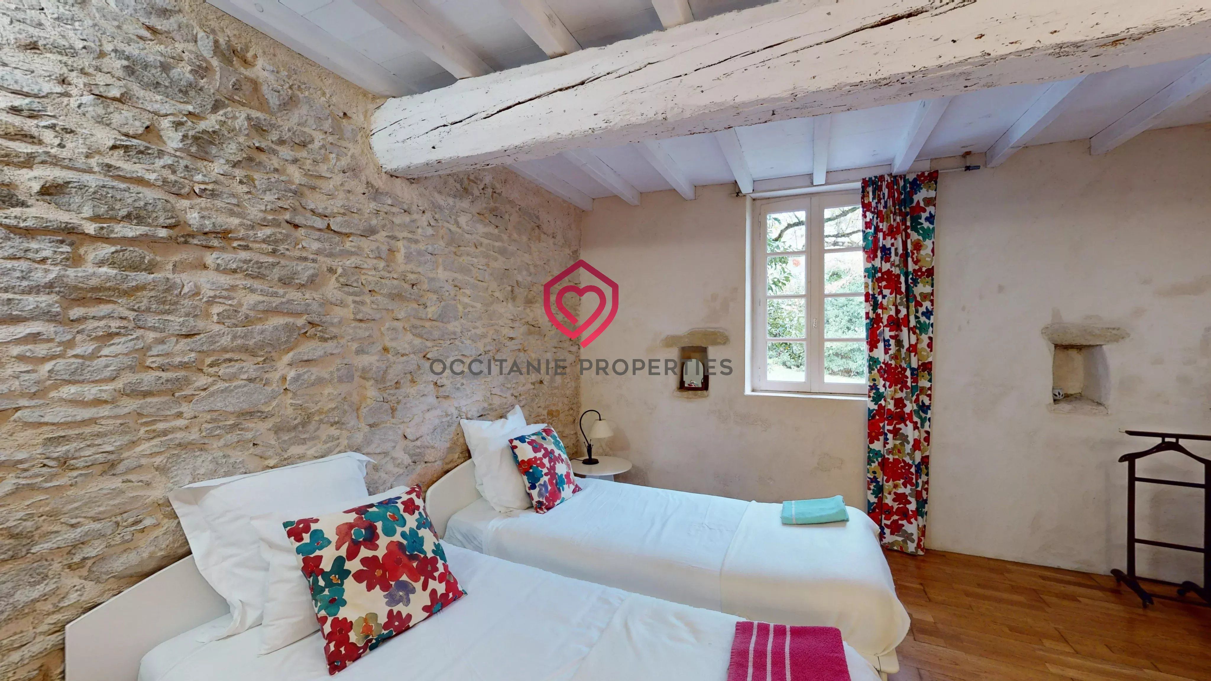 Grande Demeure de campagne sur parc 1.4ha: maison et 3 logements, grand potentiel, 12 min Castelnaudary/Revel