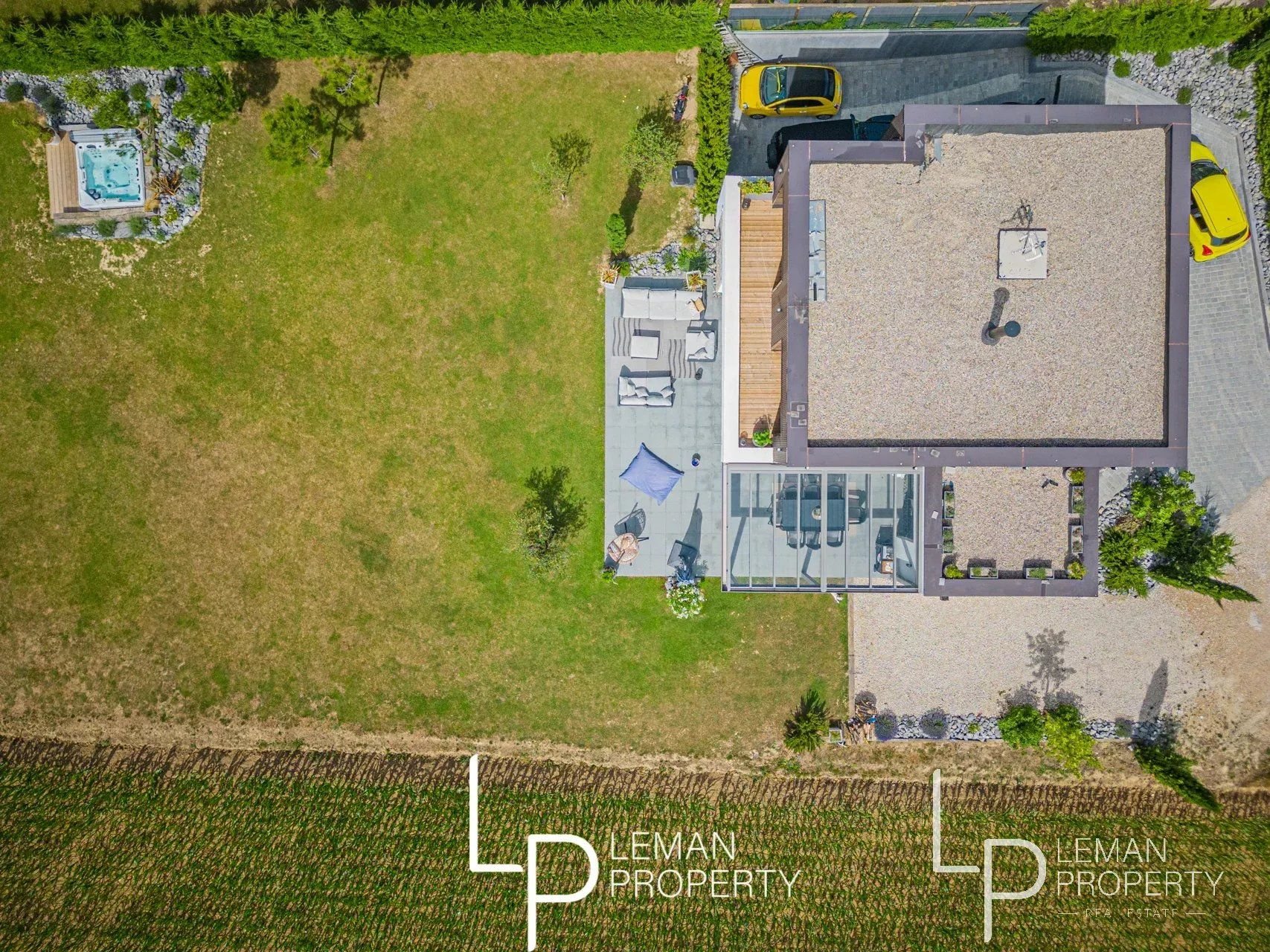 Sublime maison moderne dans un cadre exceptionnel