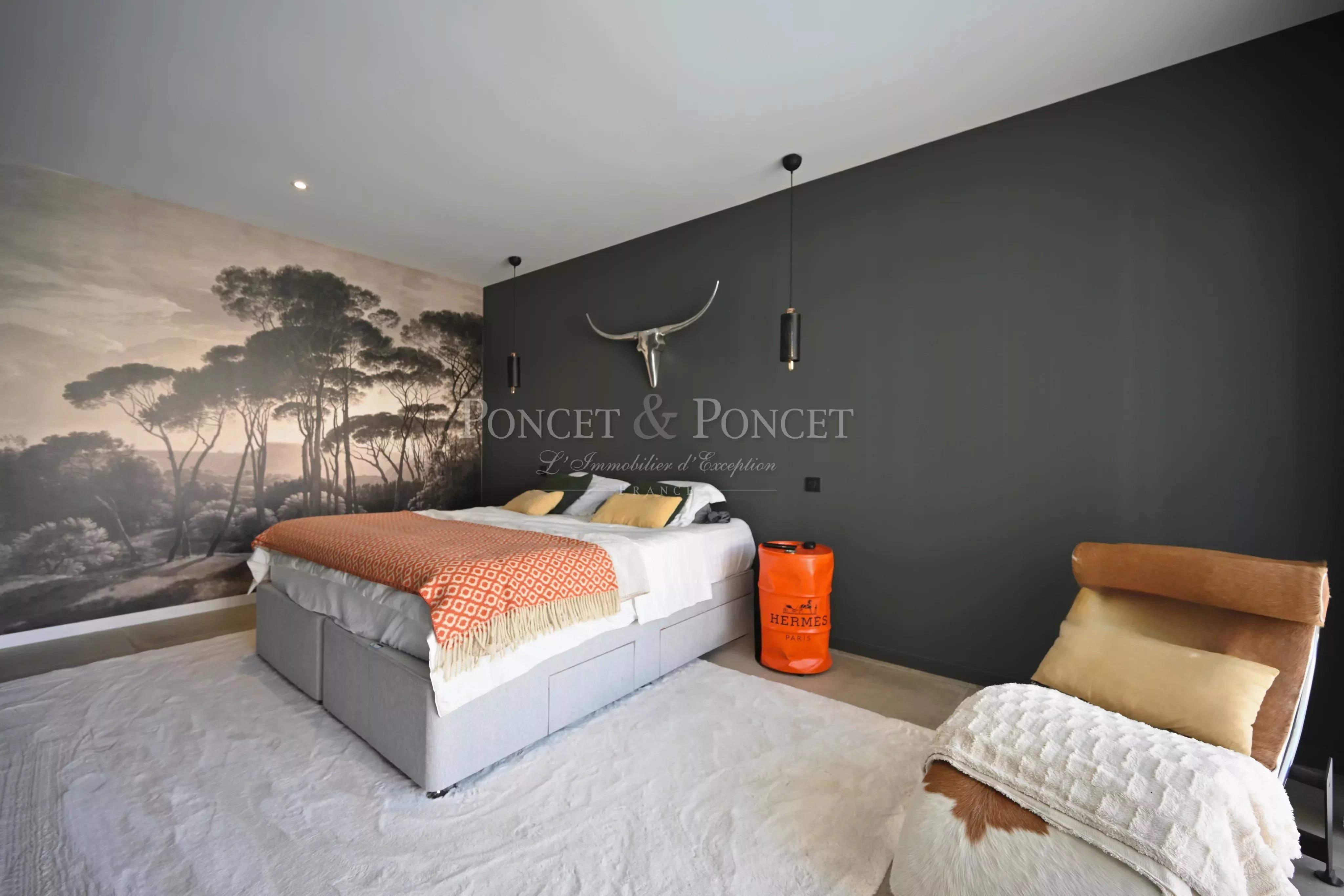 Villa contemporaine de plain-pied Pic Saint-Loup.