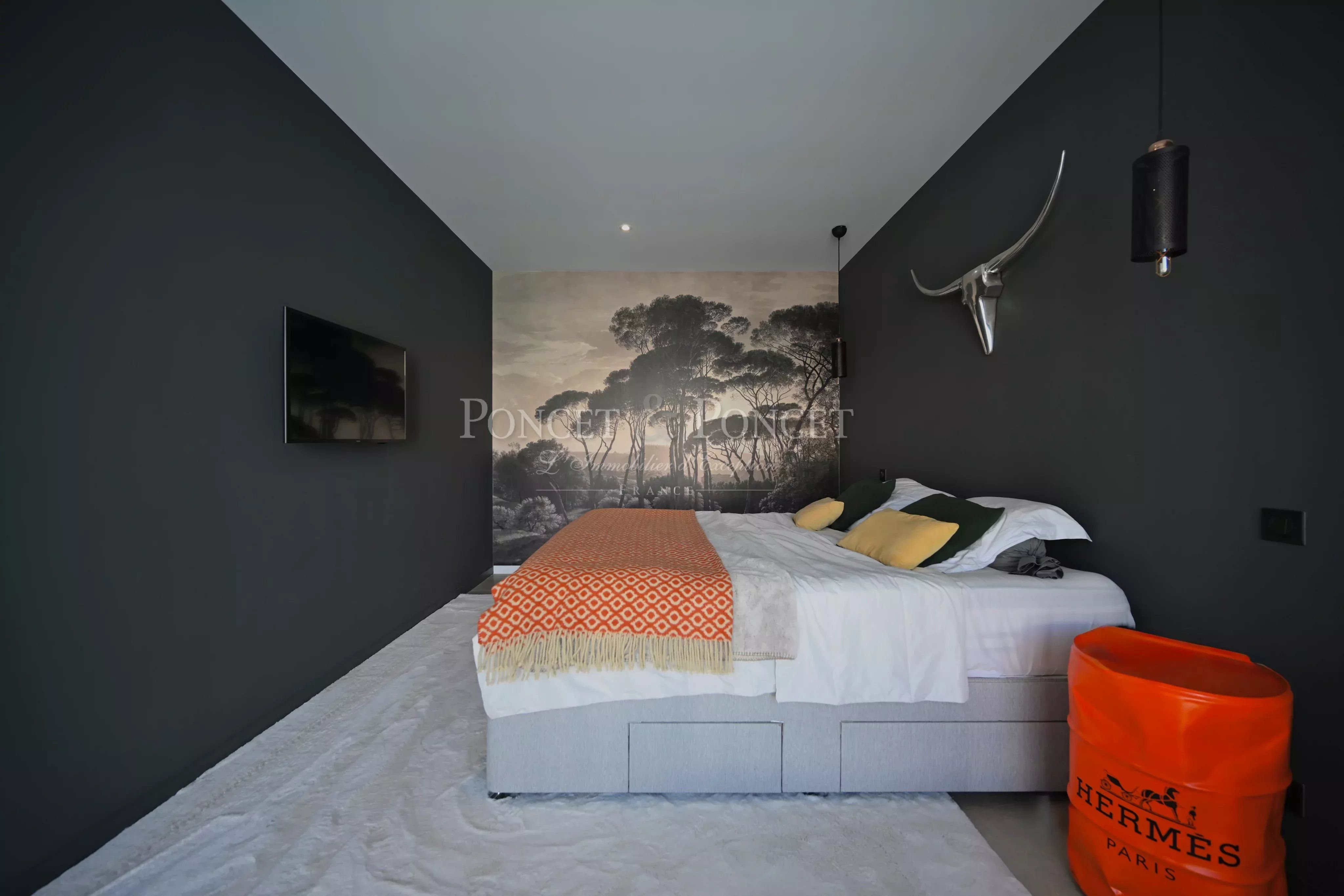 Villa contemporaine de plain-pied Pic Saint-Loup.