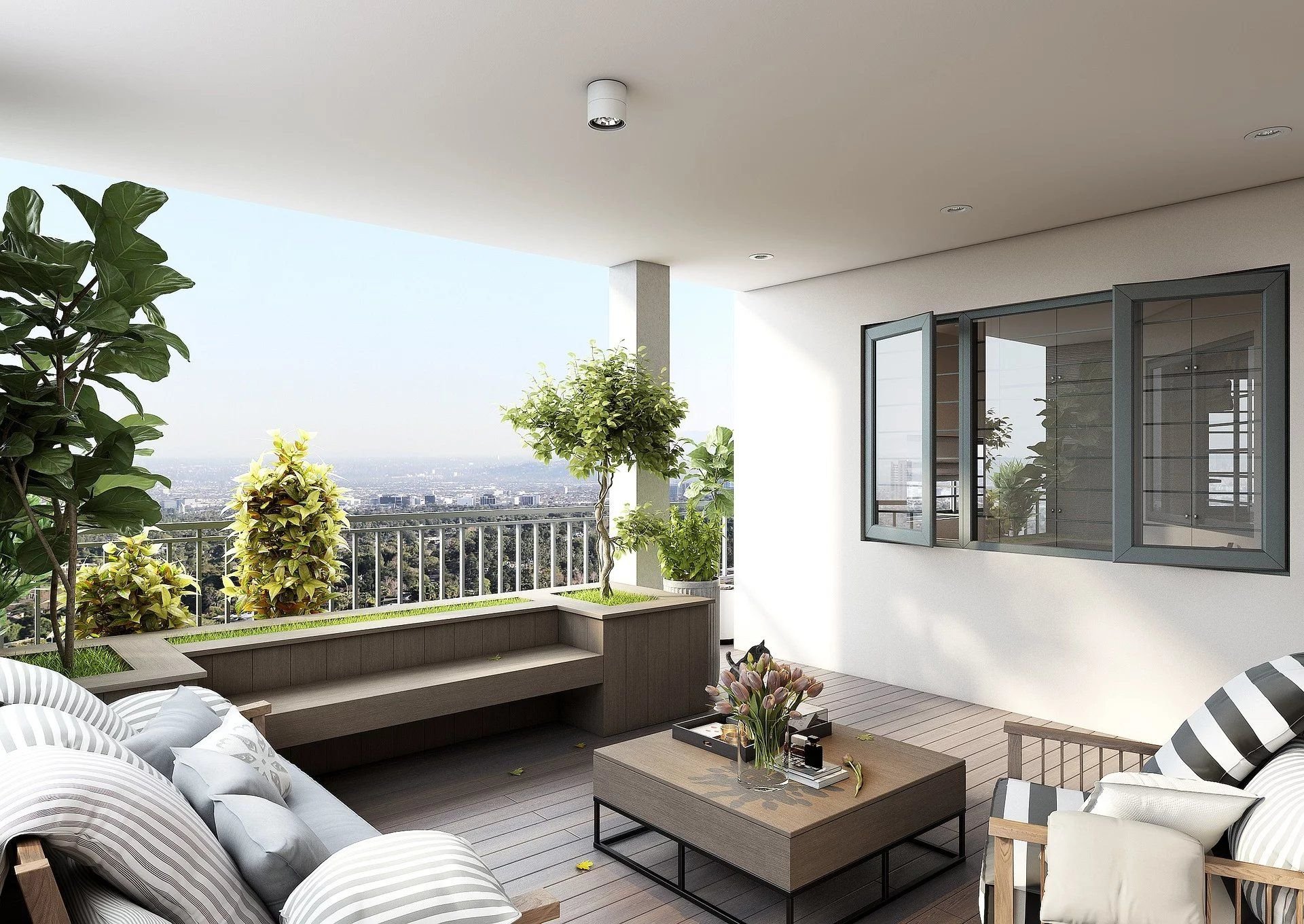 4 pièces avec terrasses et belle luminosité – Paris 20ème