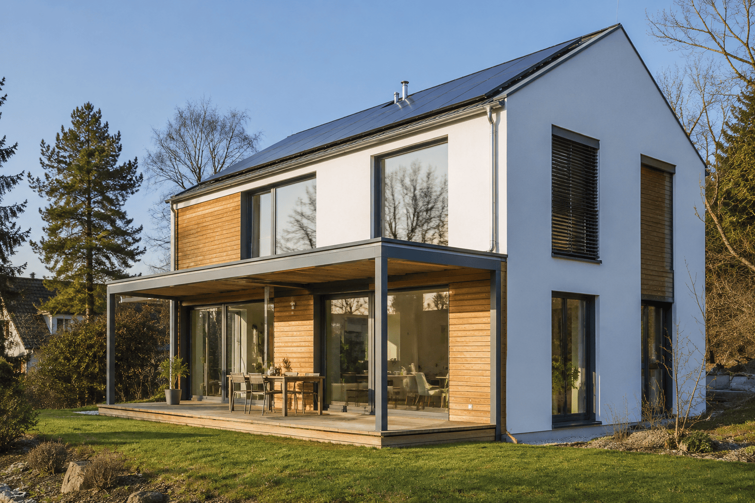 Combien coûte une maison passive en 2026 : prix au m², aides, retour sur investissement