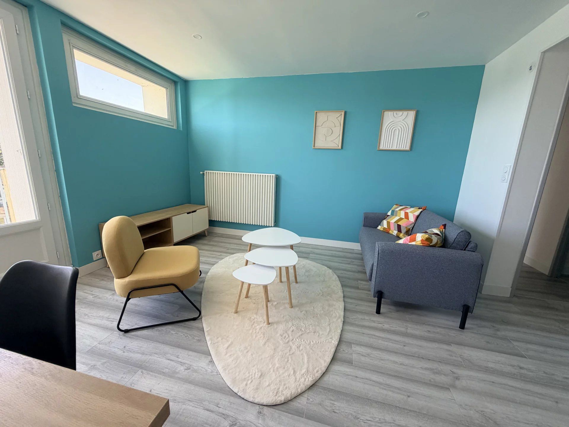 Appartement T3 meublé entièrement rénové – Guingamp, Résidence André Lorgéré