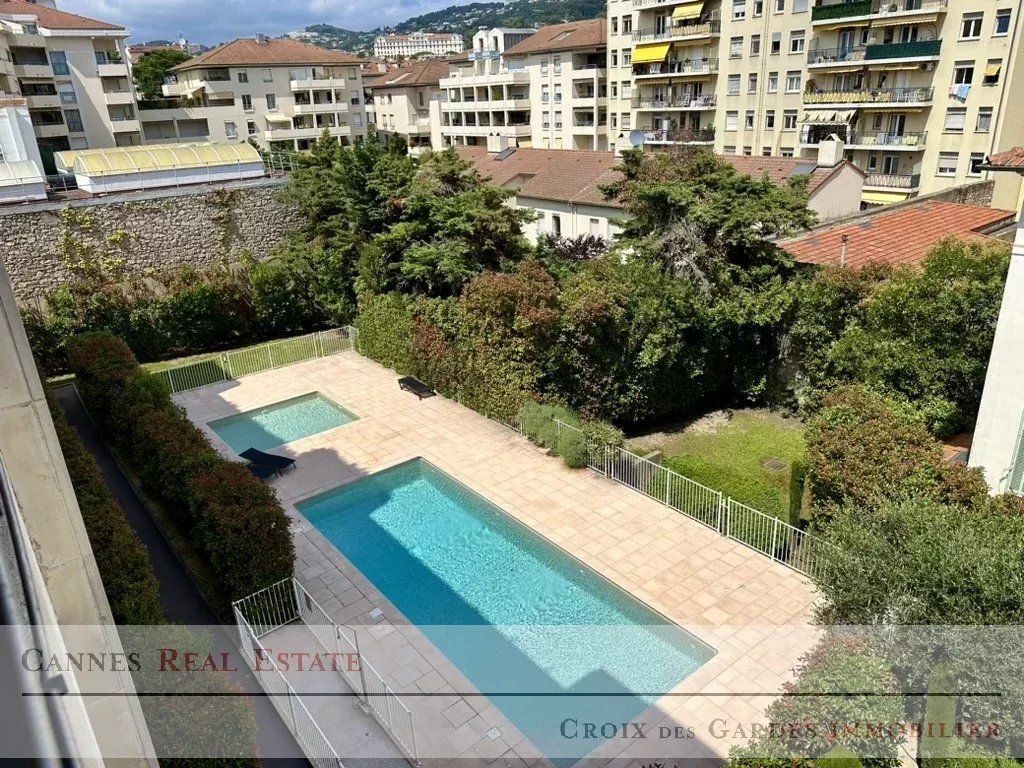Cannes 2 P + Piscine + park en ssol