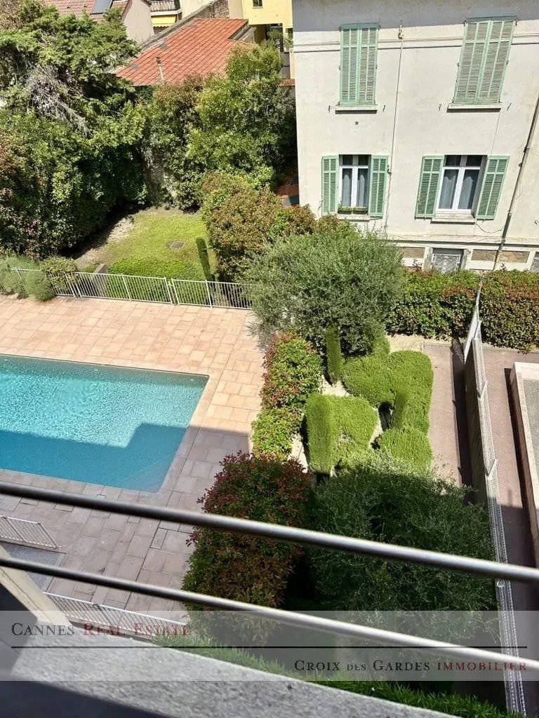 Cannes 2 P + Piscine + park en ssol