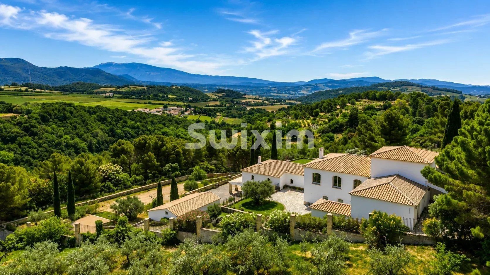 villa provencale avec une vue magnifique