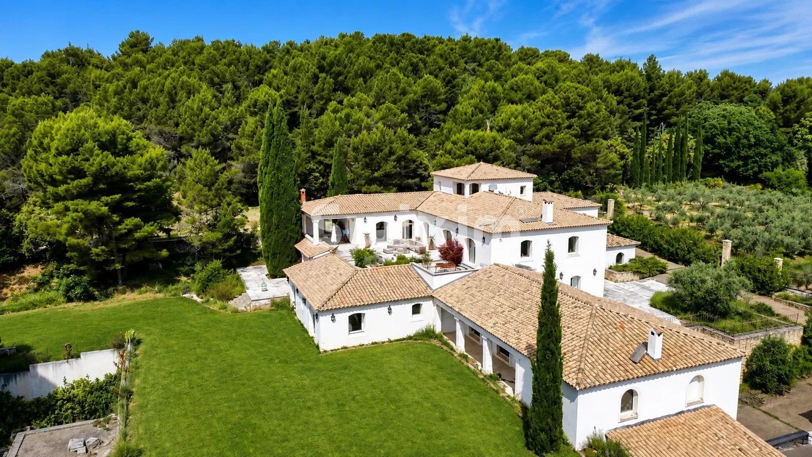 villa provencale avec une vue magnifique