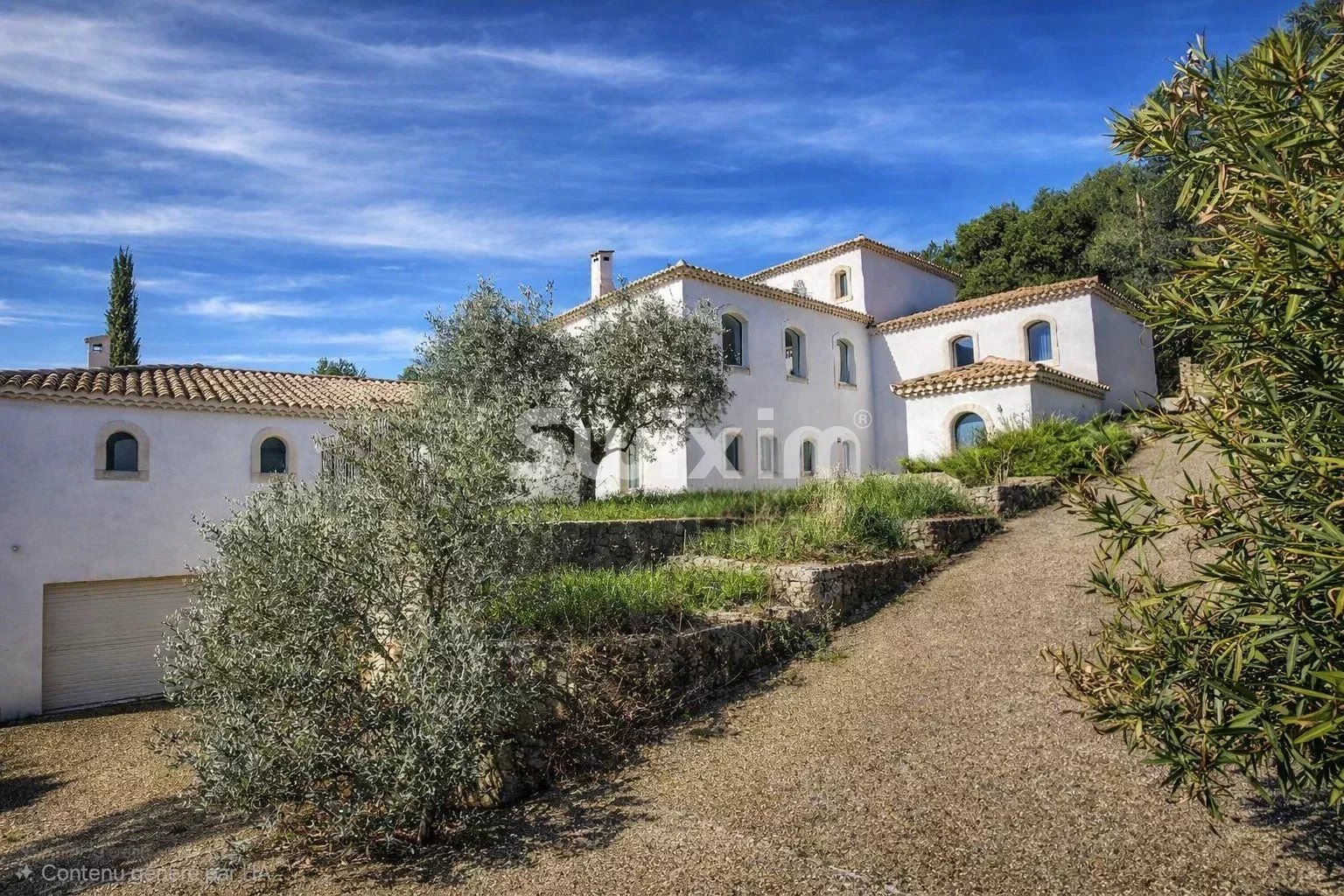 villa provencale avec une vue magnifique