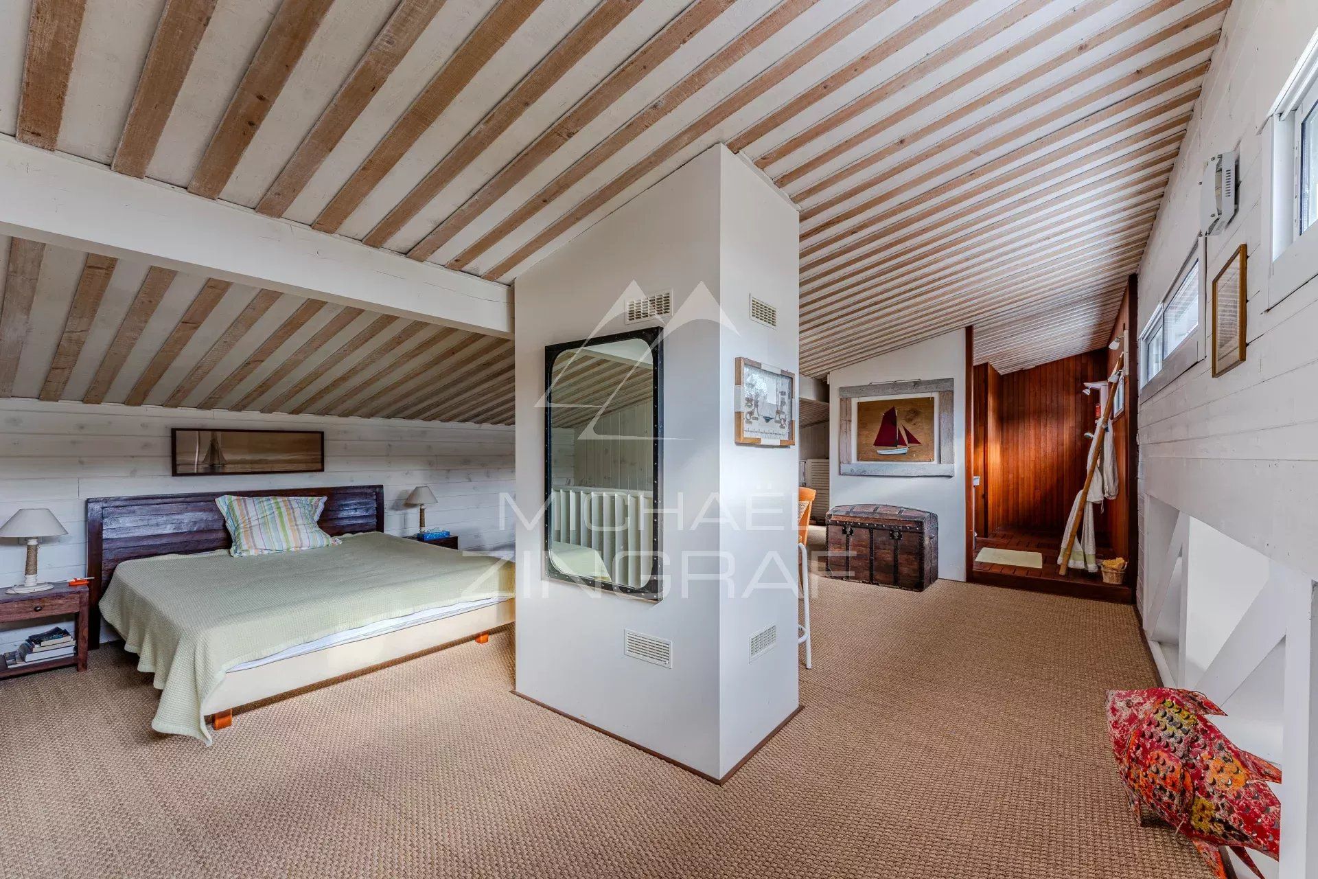 Maison d’Exception en Bois, Face à la plage