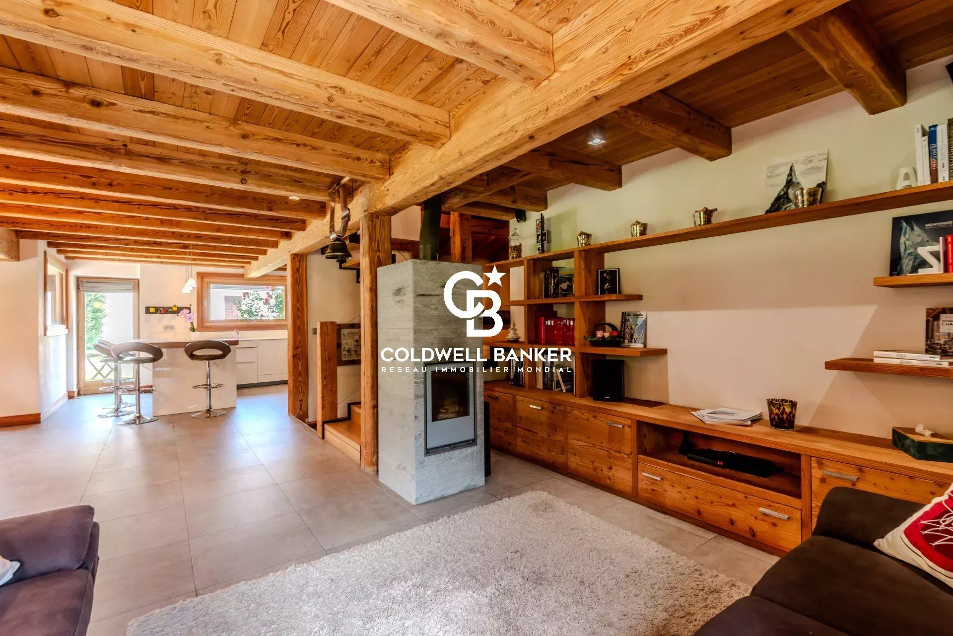 Chalet Mossaz de 180 m² (250 m2 au total), 4 chambres- Chamonix Mont Blanc -  Secteur Les Bossons