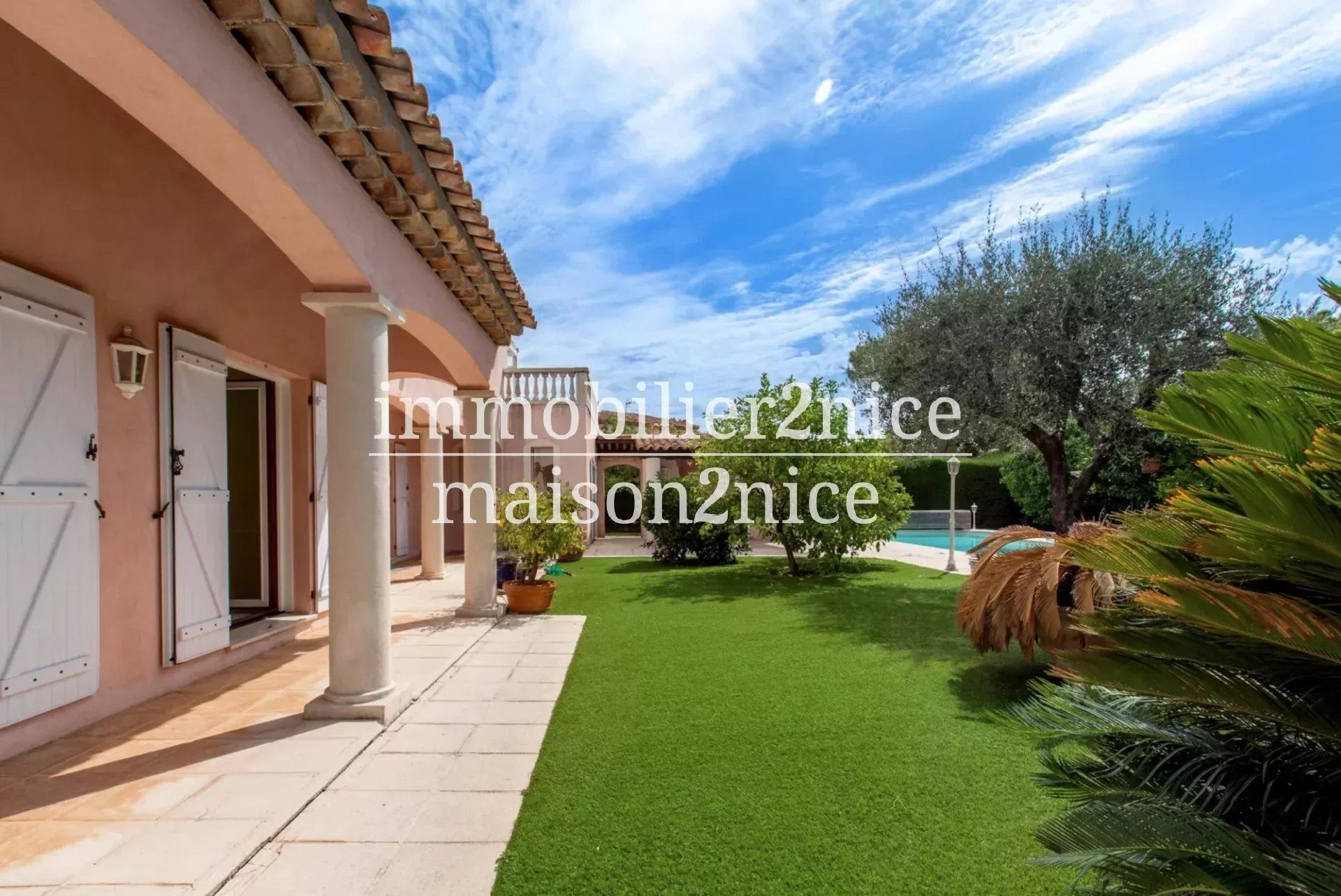 Neo-Provencal Villa with Flat Land and Pool, Villefranche-sur-mer
