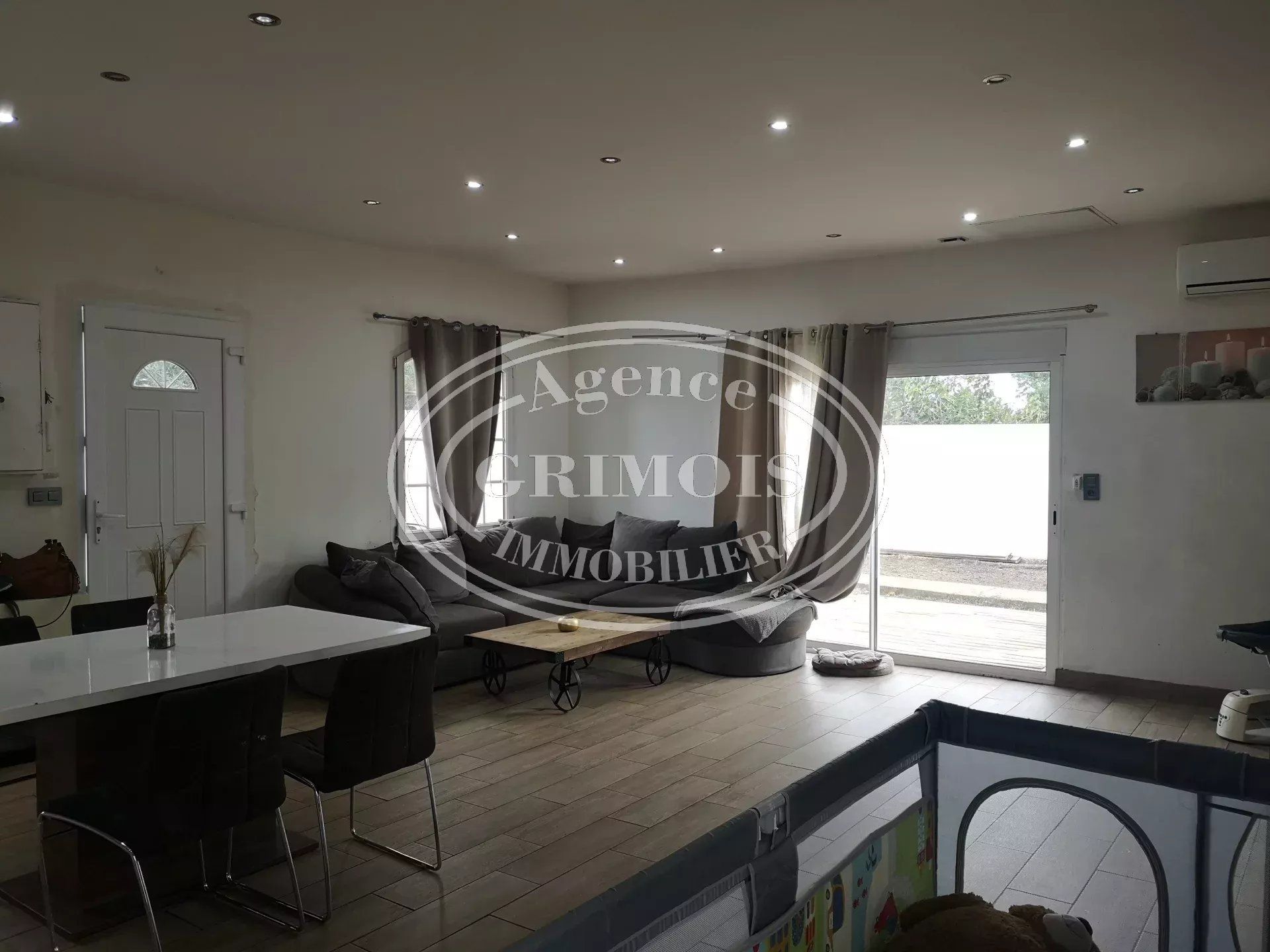 Maison de plain pied 92m² + jardin