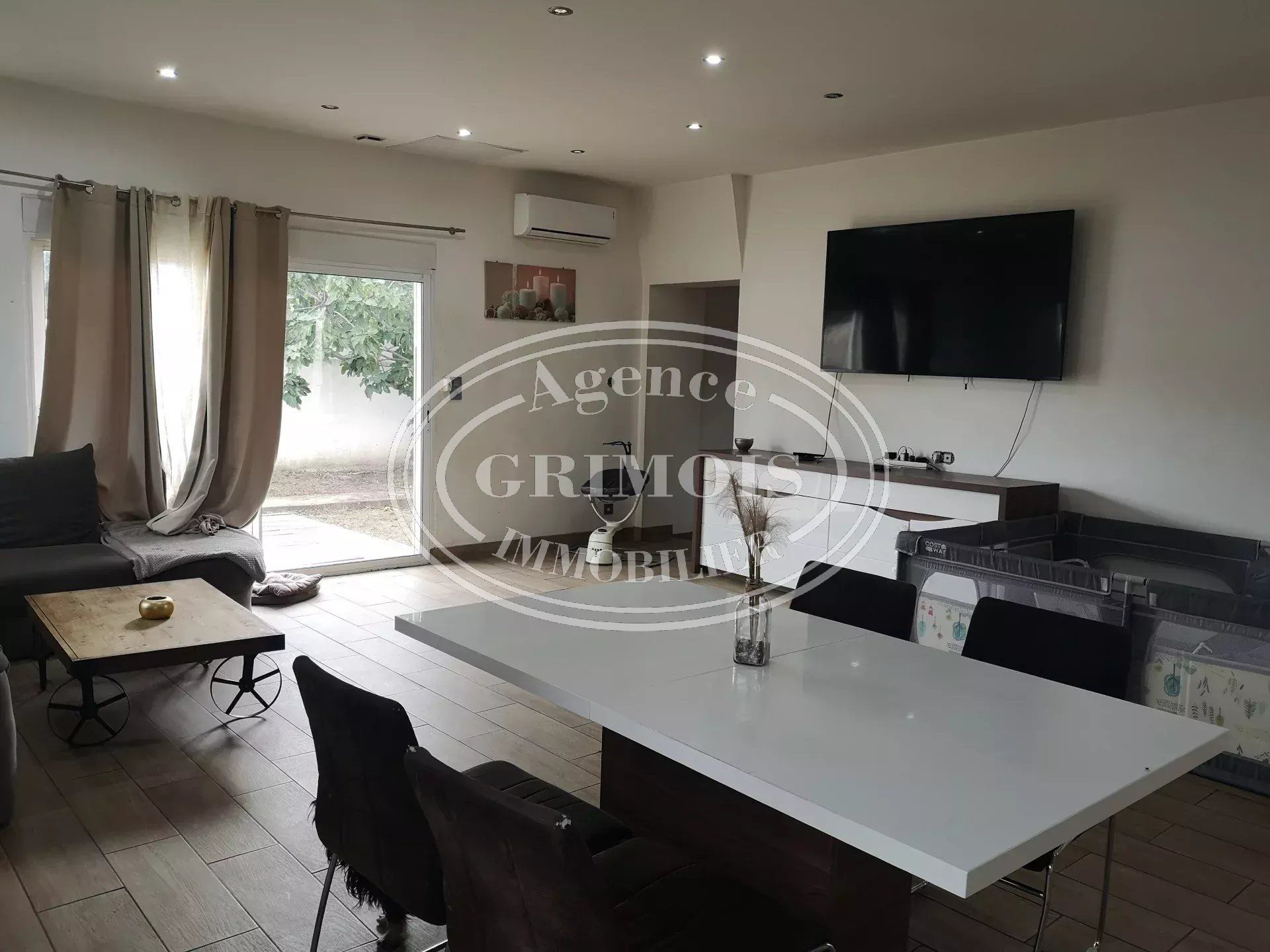 Maison de plain pied 92m² + jardin