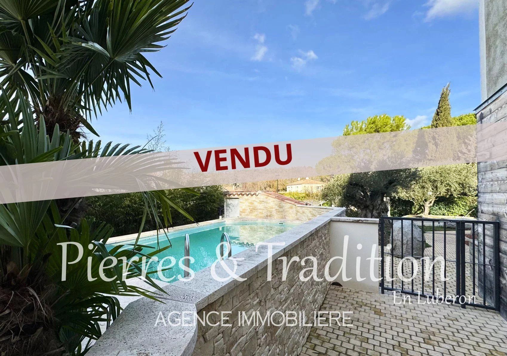 Luberon, Grande maison avec jardin et piscine