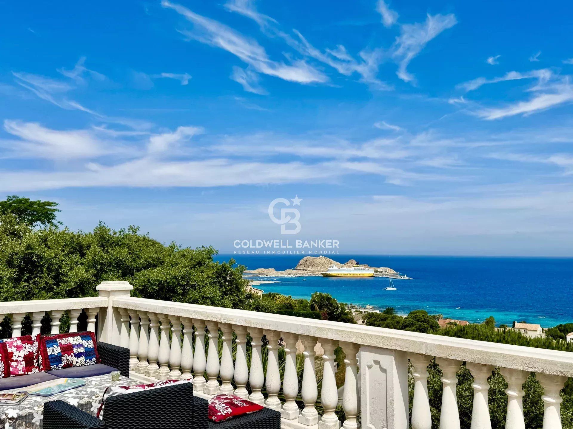 L'Ile-Rousse - Villa proche centre - Vue mer panoramique